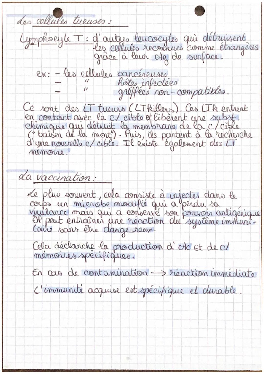 des microbes:

Il y a 4 types de microbes: - virus 1)

- spors + champignons
- bactéries 2)
- protozoides 3)

4) Ils sont de très petite tai