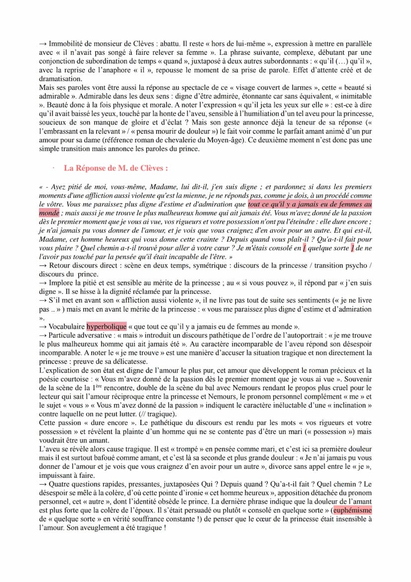 LA n°12: << L'aveu », La princesse de Clèves, Madame De Lafayette
<< - Eh bien, Monsieur, lui répondit-elle en se jetant à ses genoux, je va