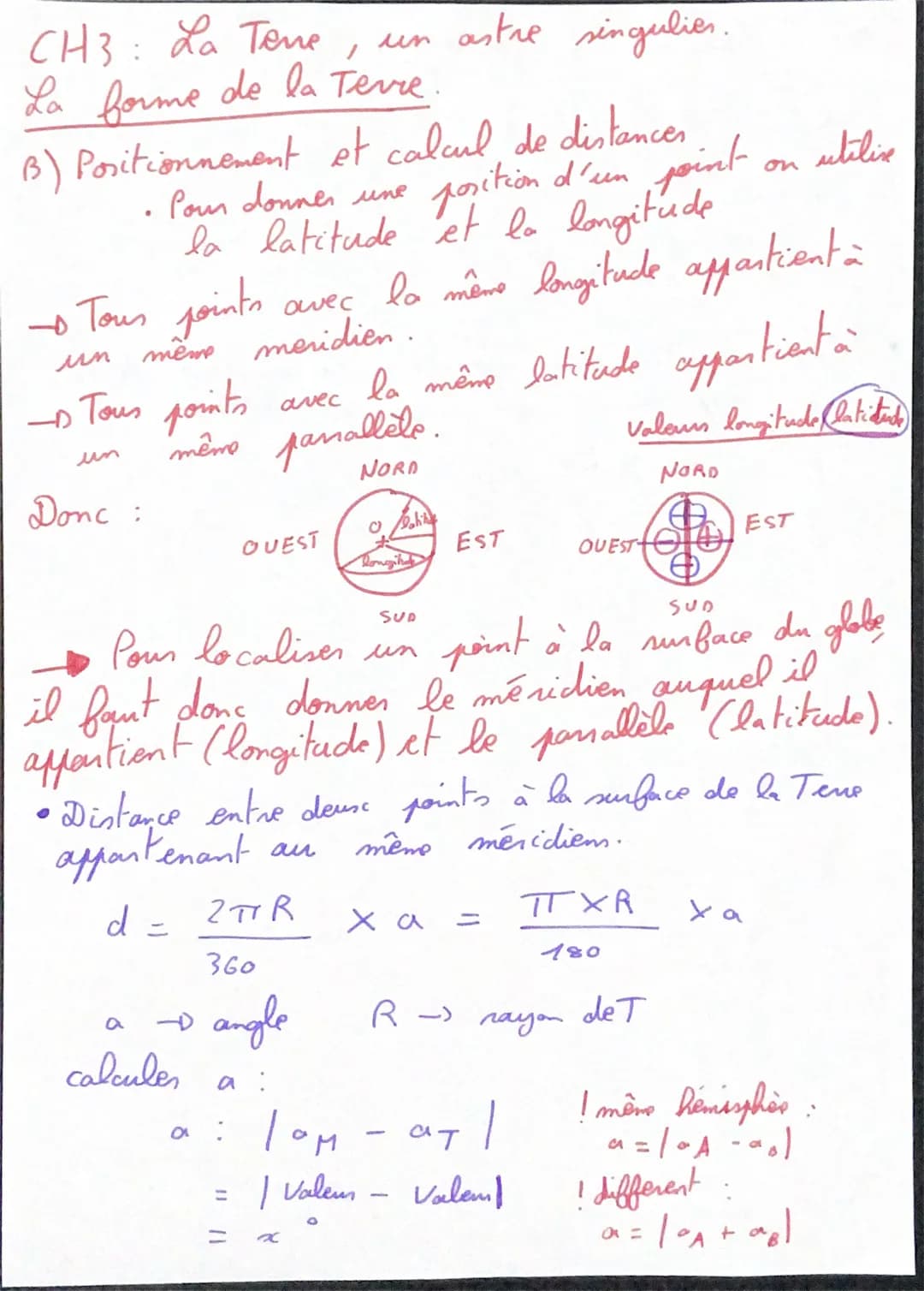 CH3: La Tene
un astre singulier
1
La forme de la Tene.
Est-il possible de déterminer les dimensions
de la Tewe et de calcules des distances 