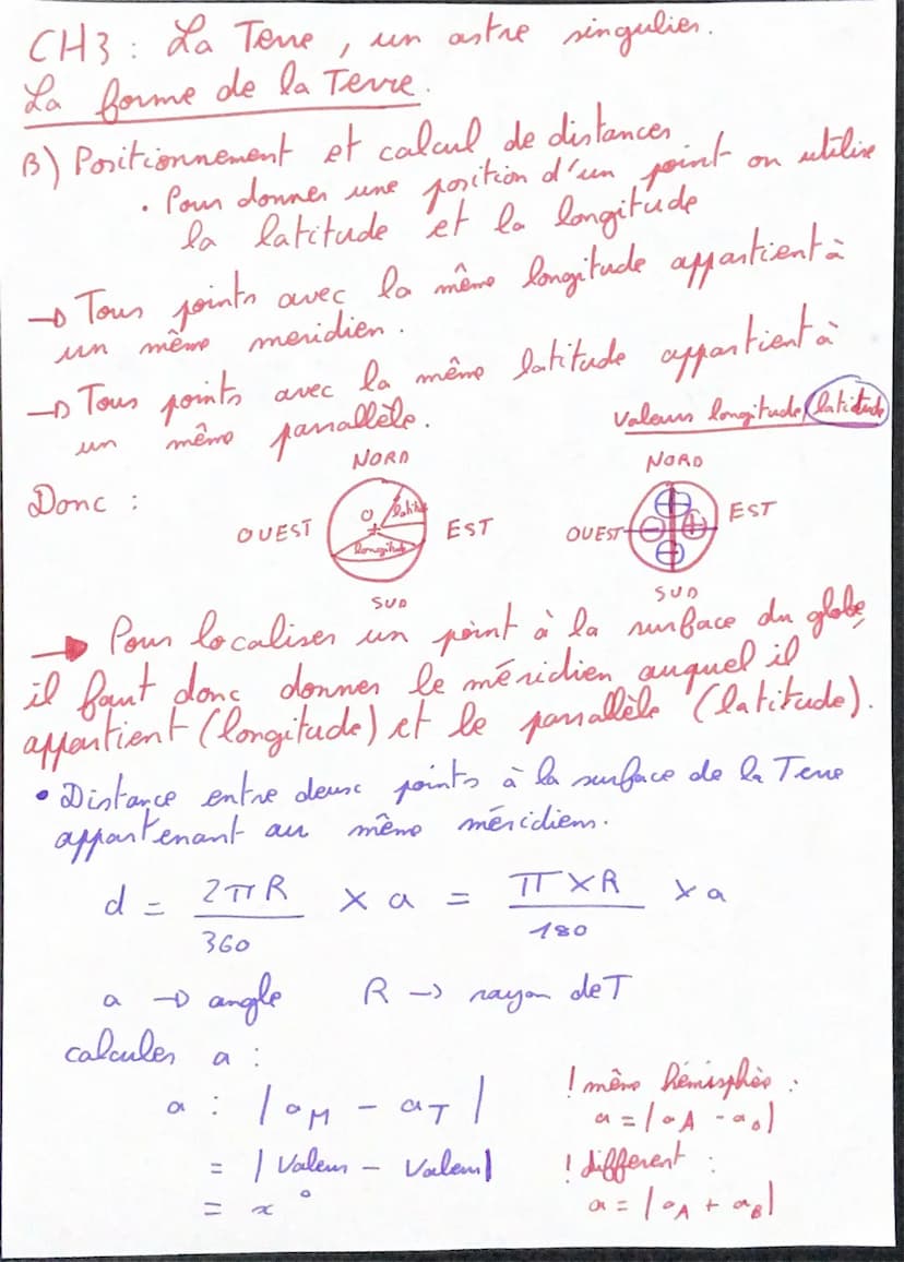 CH3: La Tene
un astre singulier
1
La forme de la Tene.
Est-il possible de déterminer les dimensions
de la Tewe et de calcules des distances 