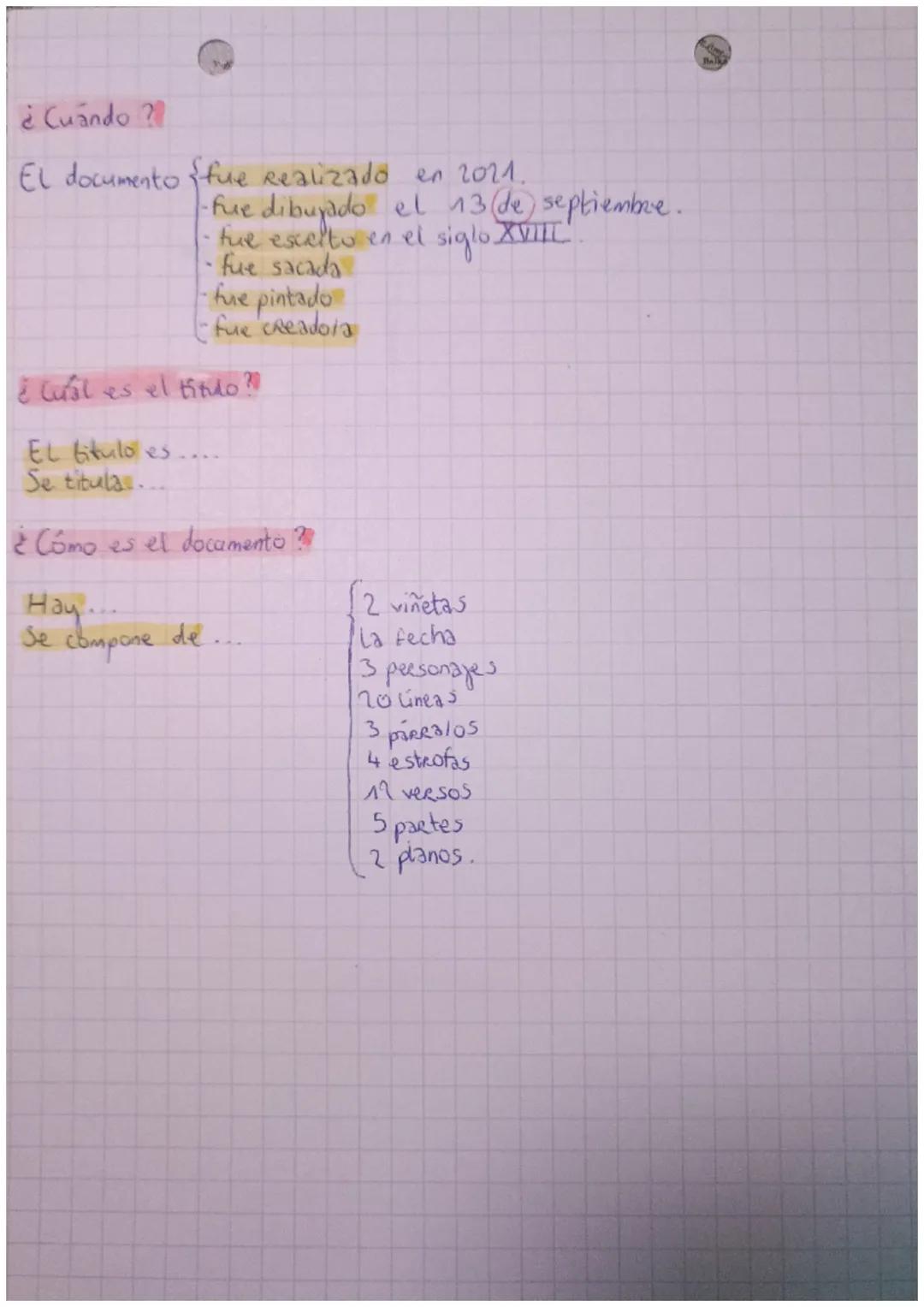 Oral d'espagnol:
Méthodologie.

A partie de n'impetre quel document.
- jère étape: je présente
le document, c'est à dive j'identifie la natu