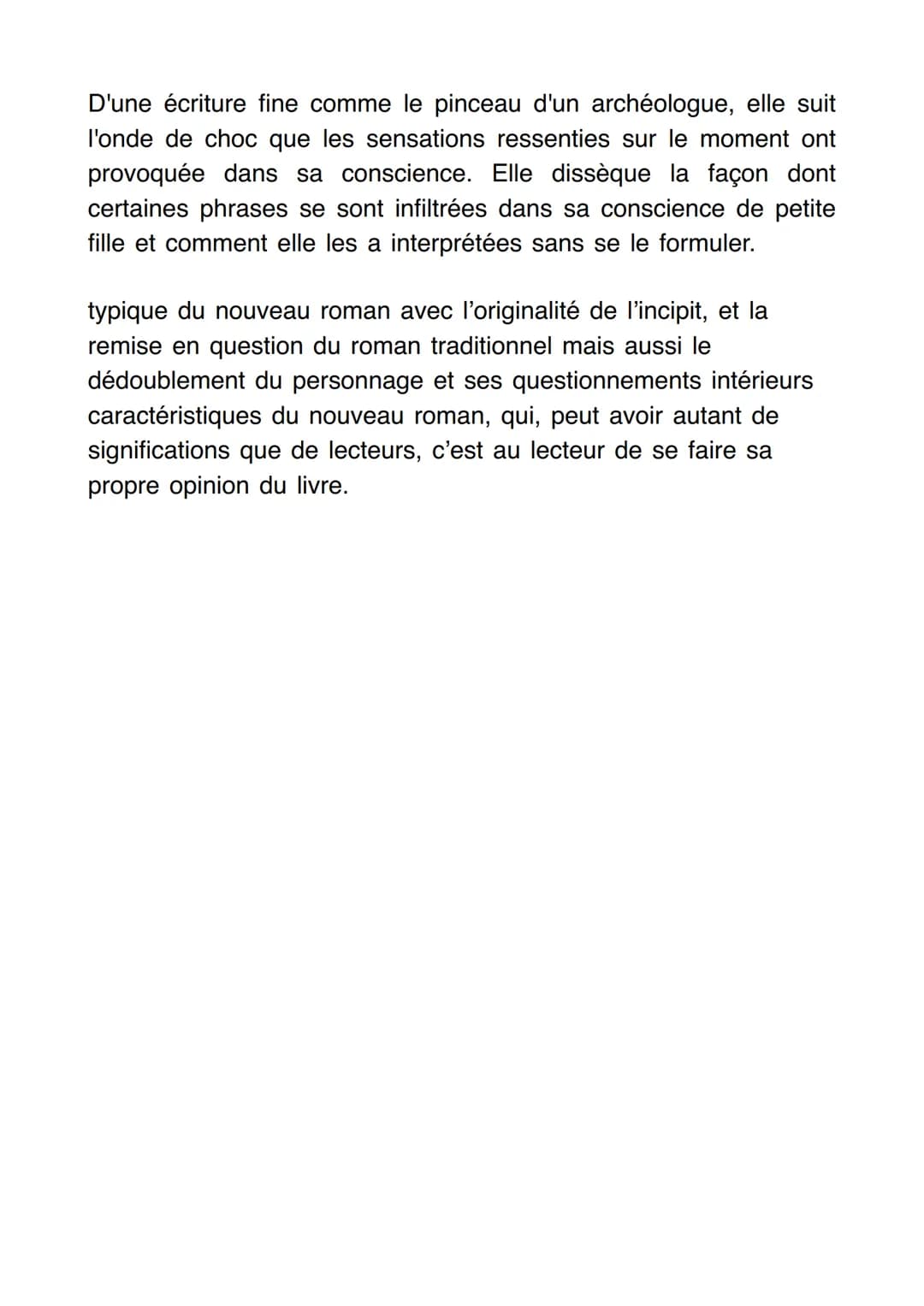 ENFANCE DE NATHALIE SARRAUTE
Oral de français
@paolably Dans son livre Enfance (1983), Nathalie Sarraute
rassemble des souvenirs de ses onze