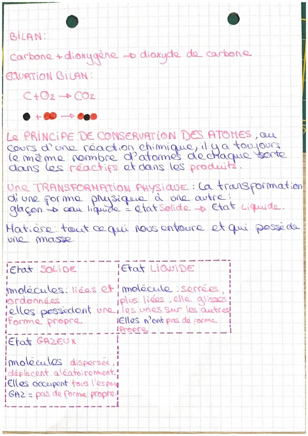 3
CHIMIE
les atommes et molécules
Nom
Représentation
hydrogène
carbone
azote
oxygène
chlore
Soufre
اسمه
formule chimique
H
с
N
се
S
H₂0
Atem