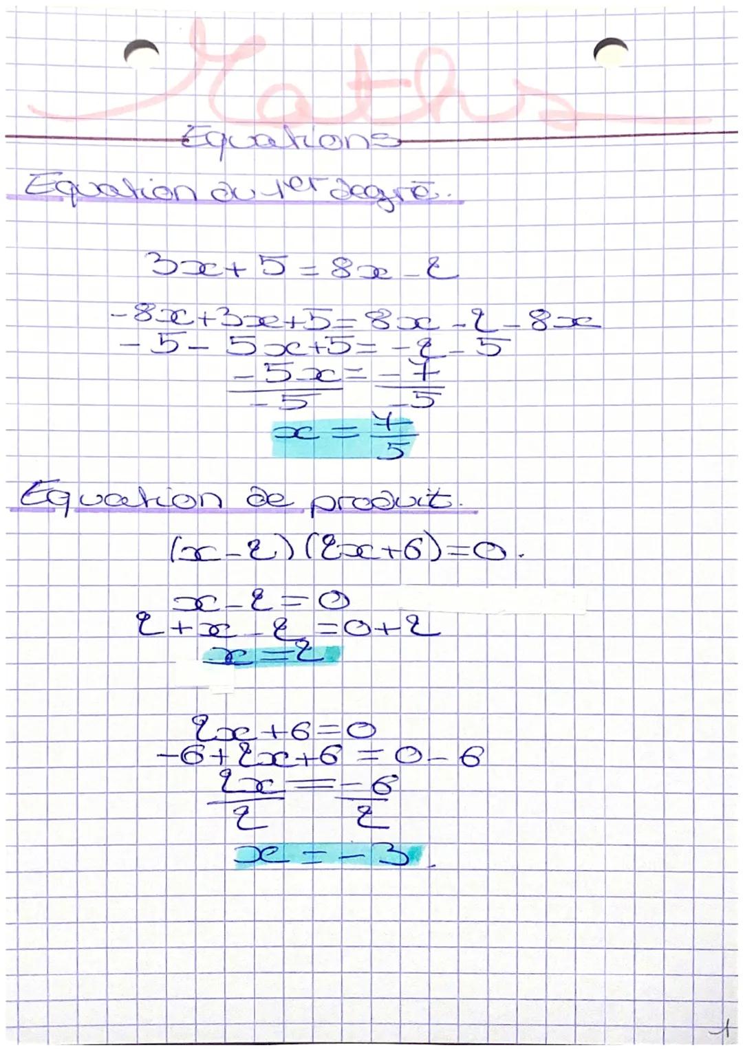 # Maths

Equations

Equation du per segre.

$3x+5=82_E$

$-8^\circ C+3x+5=8x-2-800$

$-5-5x+5= -\varepsilon-5$

$\frac{-5x}{-5}=\frac{-7}{5}
