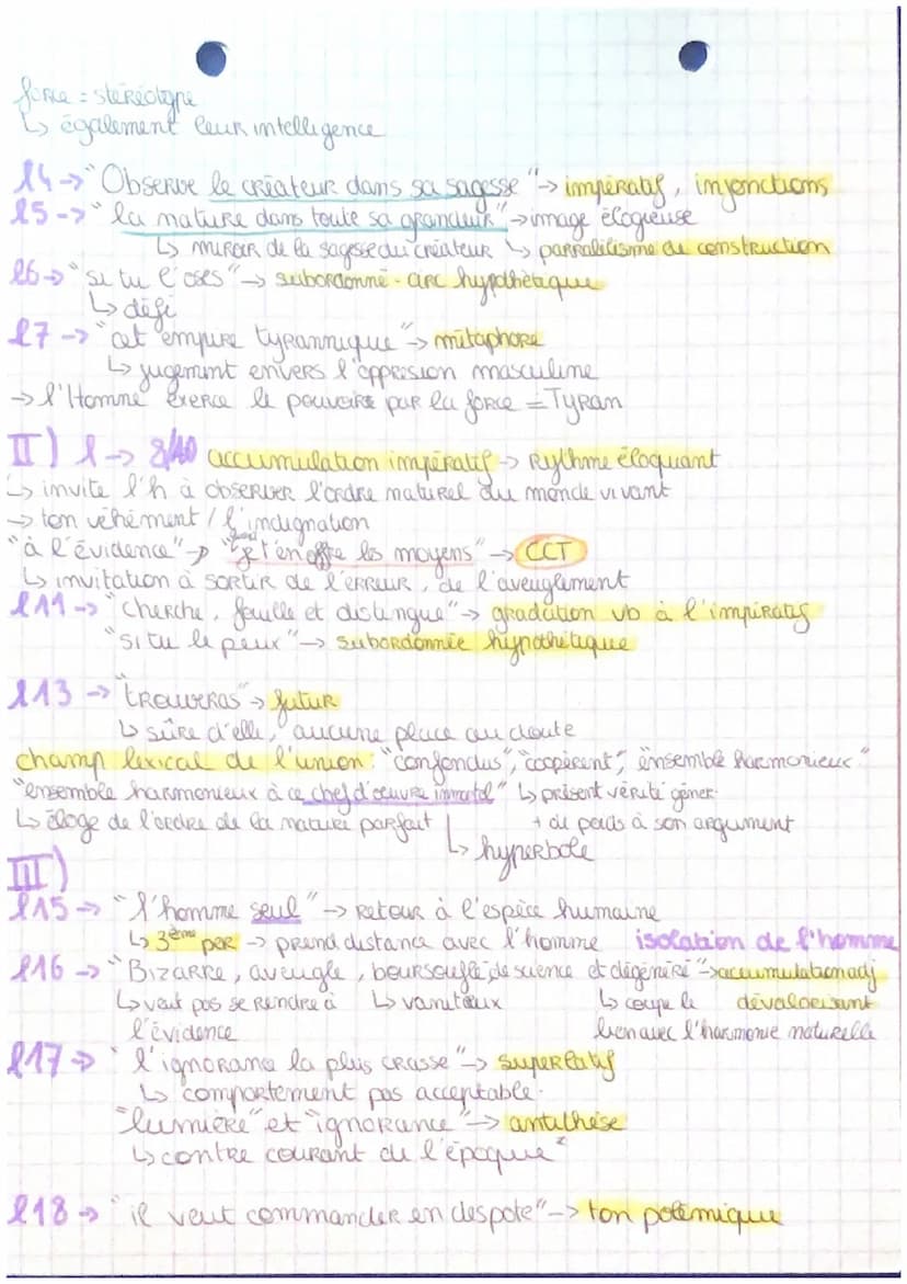 OE.1
Lock Rinduer 1. Français
Lect. lineaire
Lecture lineaire n°1 "Homme est-tu capable d'être juste."
THEME: ECRIRE ET COMBATTRE CONTRE LES