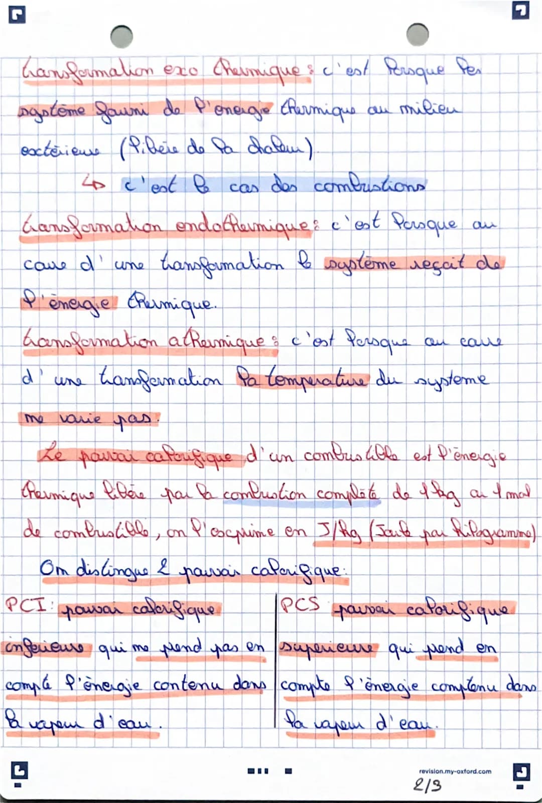 Chapite &&
L'énergie chimique
Un système chimique est un ensemble d'espèce
chimique sureptible de reagir entre ello. Il peut order
et suler 