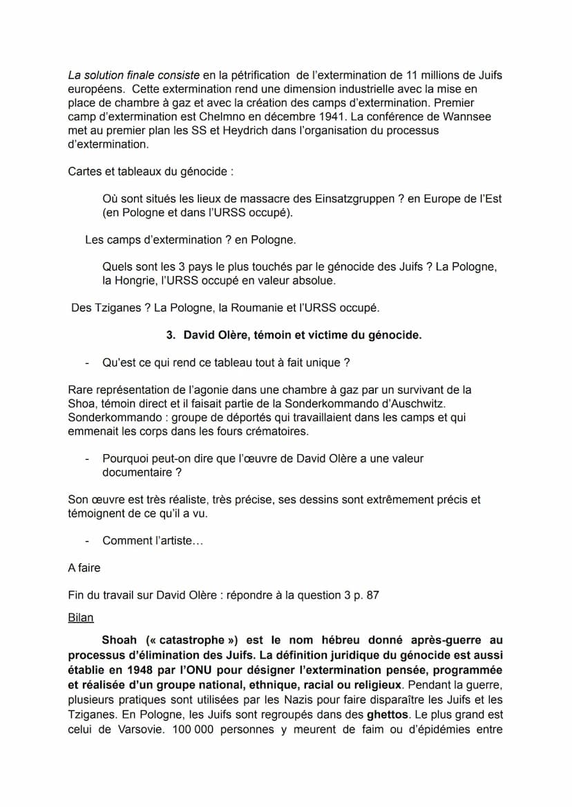 CHP III: LA SECONDE GUERRE MONDIALE, UNE GUERRE
D'ANEANTISSEMENT
Né de la monté de régimes totalitaires expansionnistes et militaires, la se
