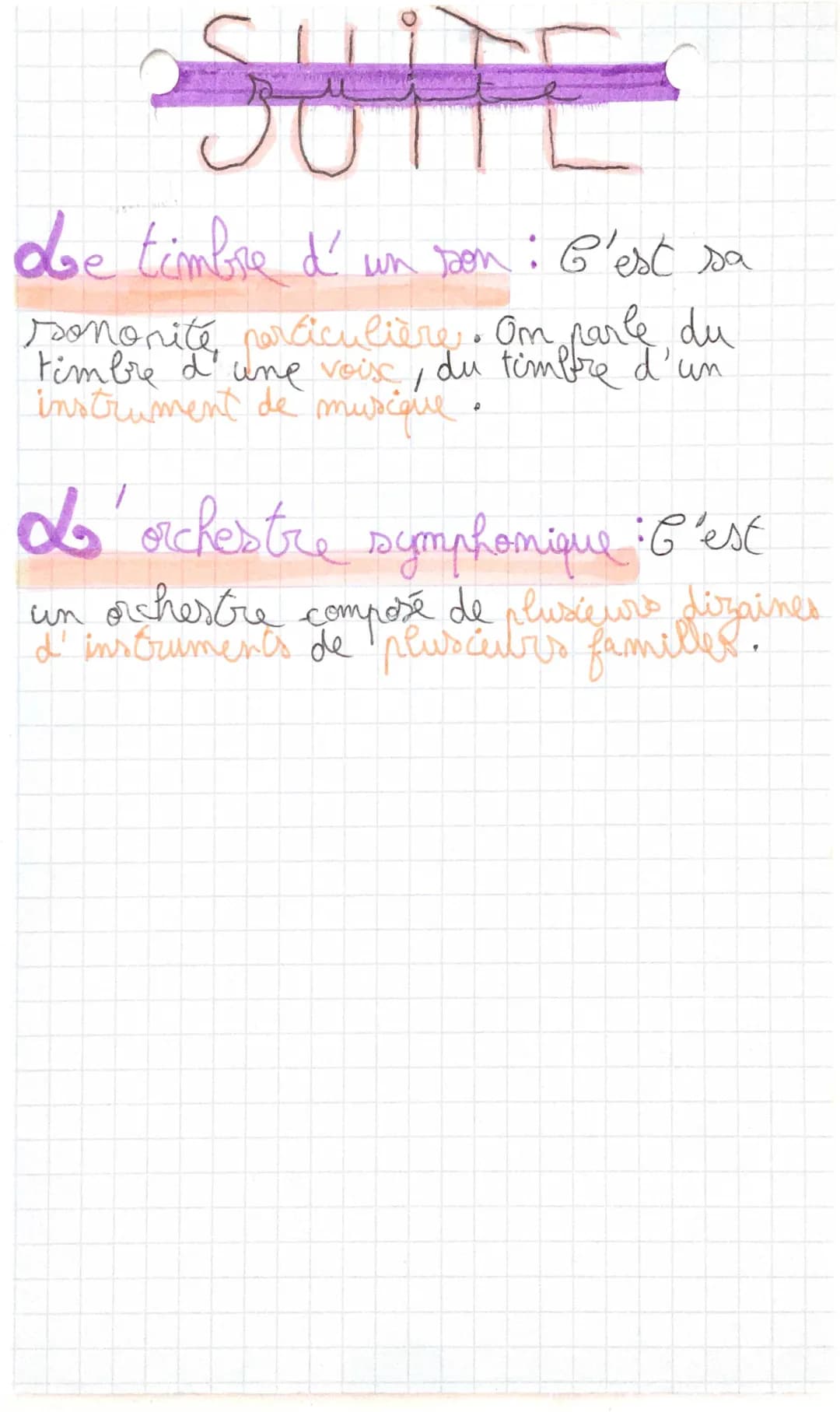 Vocabulaire et Definitions de base