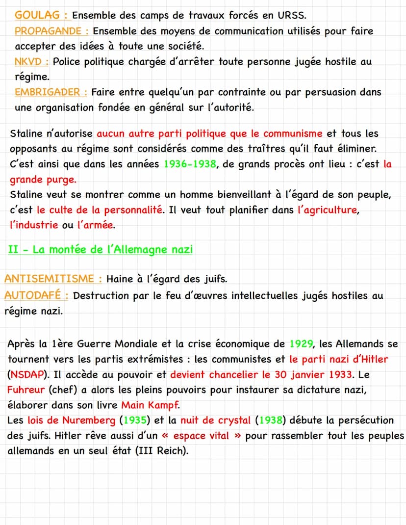 HISTOIRE
Démocratie et régimes totalitaires dans les années 1930
I - Le recours au pouvoir totalitaire : l'exemple soviétique
KOLKHOZE : Exp
