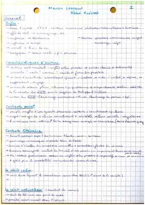 Know Fiche dissertation Manon Lescaut thumbnail