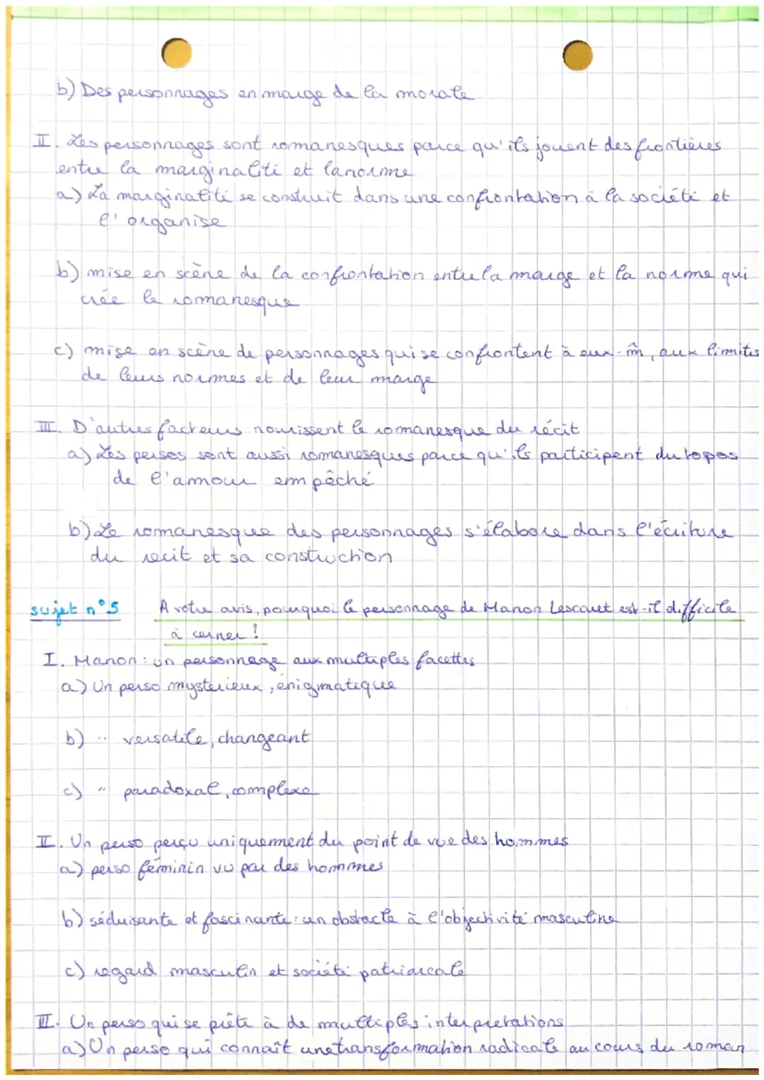 Général
Infos.
Manon Lescaut
Abbé Prévost
H
→Abbé Prévert, 1731 conman narrativize, realisme+ nationalisme + Lumieres
effet de reels w
->sus