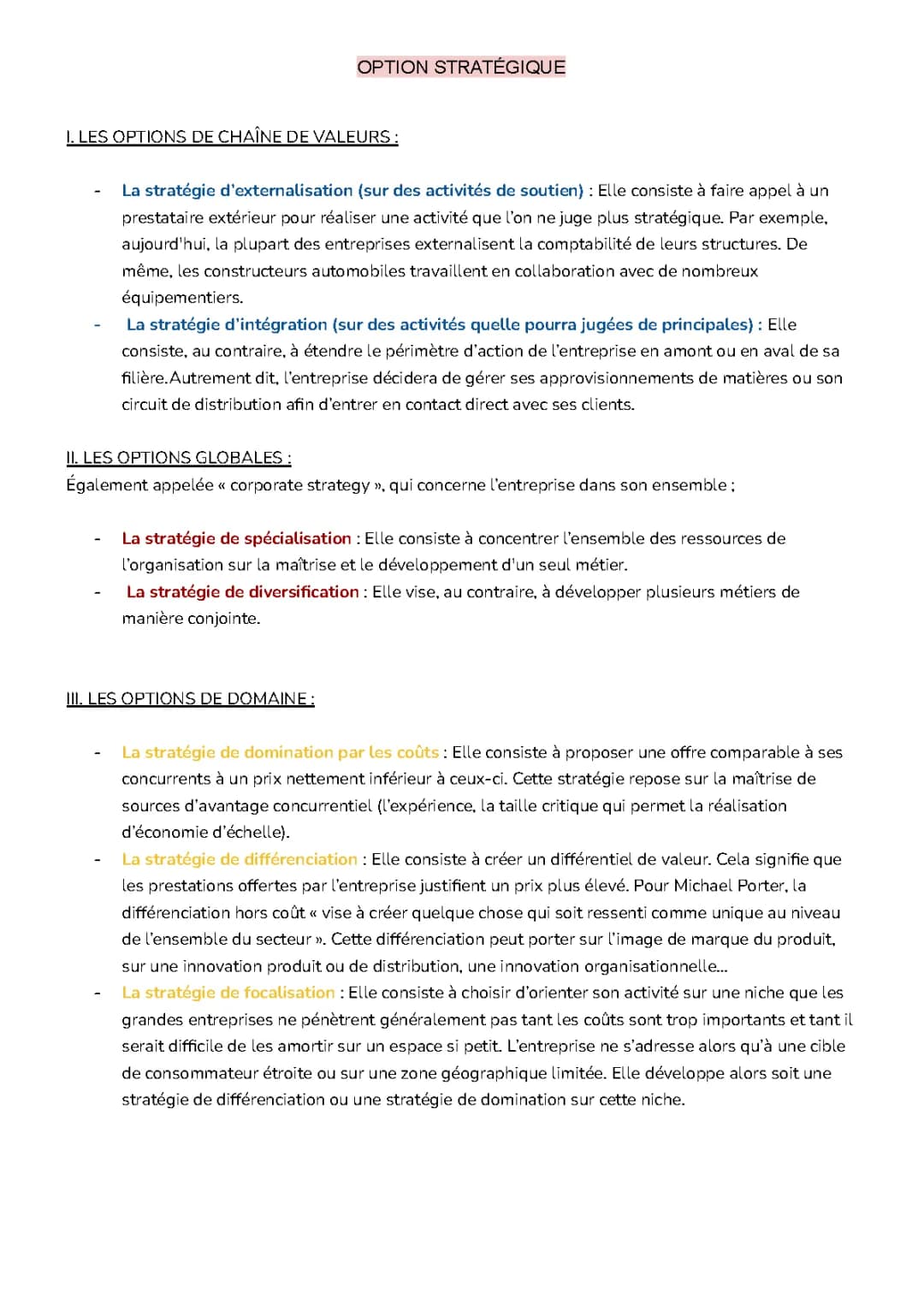 Comprendre les Stratégies: Externalisation et Croissance pour les Kids