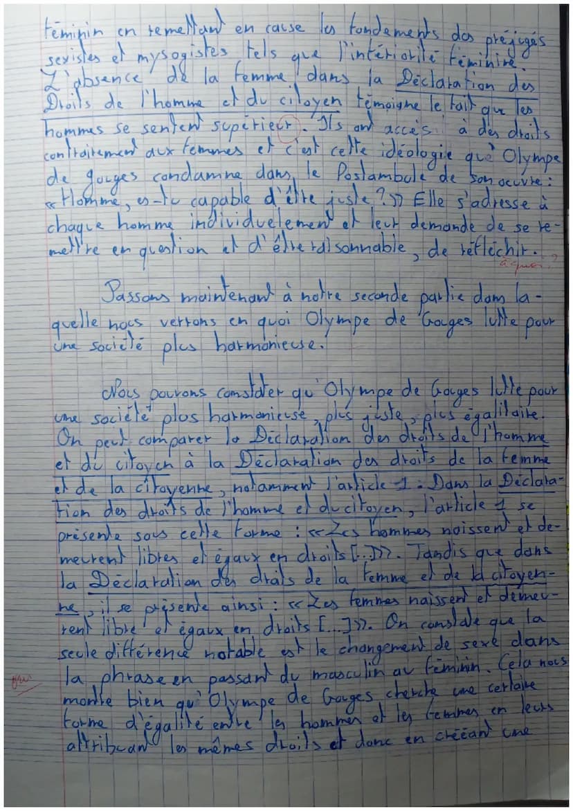 Baptiste
grandin
раз
Mercredi 23 novembre 2022.
Coleoves anticipers de Français
Bac Blanc
Un ensemble satisfaisant la rifles
les exemples bi