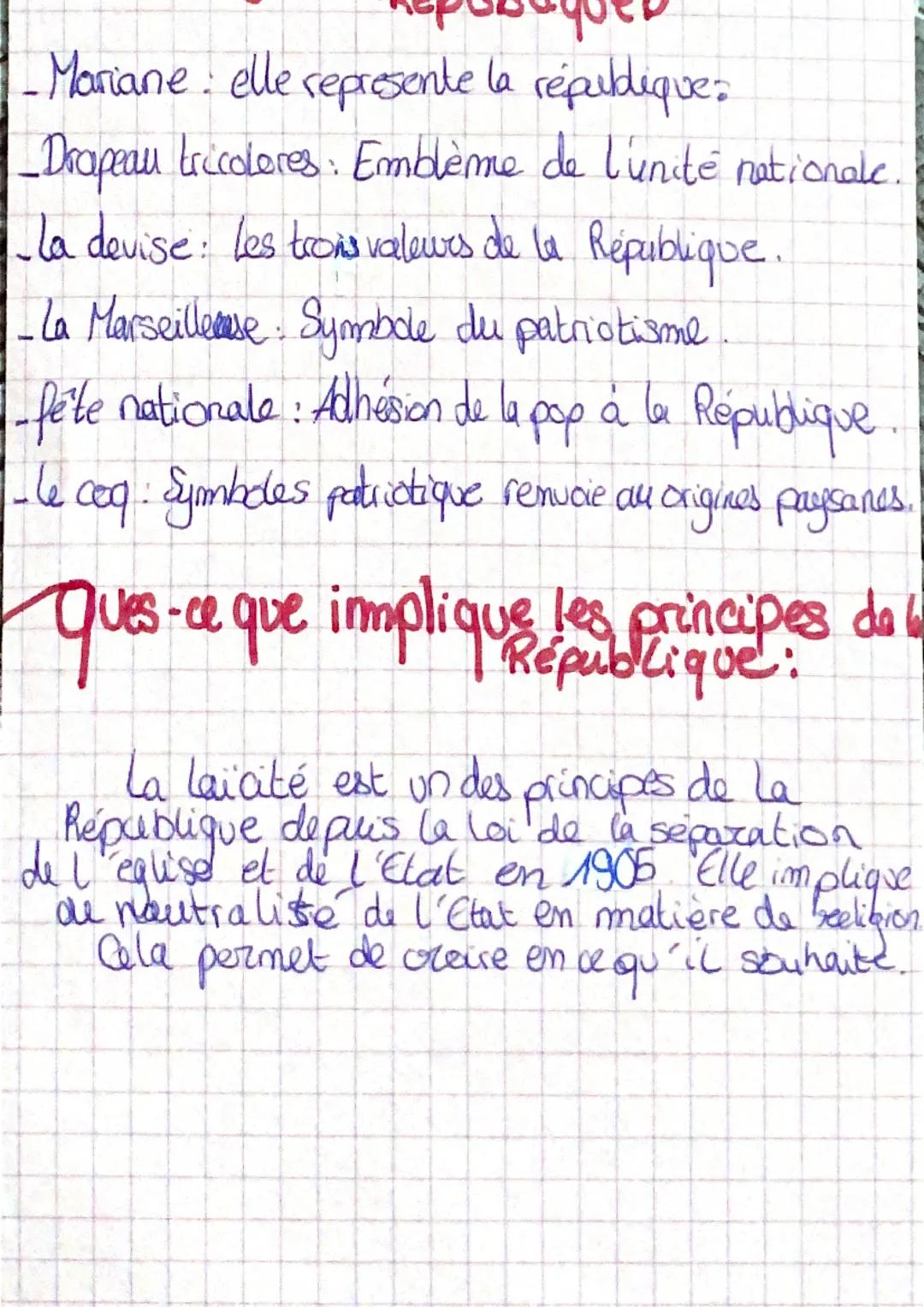 EMC
Valeurs de la République:
liberte
egalite
-
fraternite
symboles de la République:
-le drapeau tricoleres
Mariane
-la fete nationale -
Za
