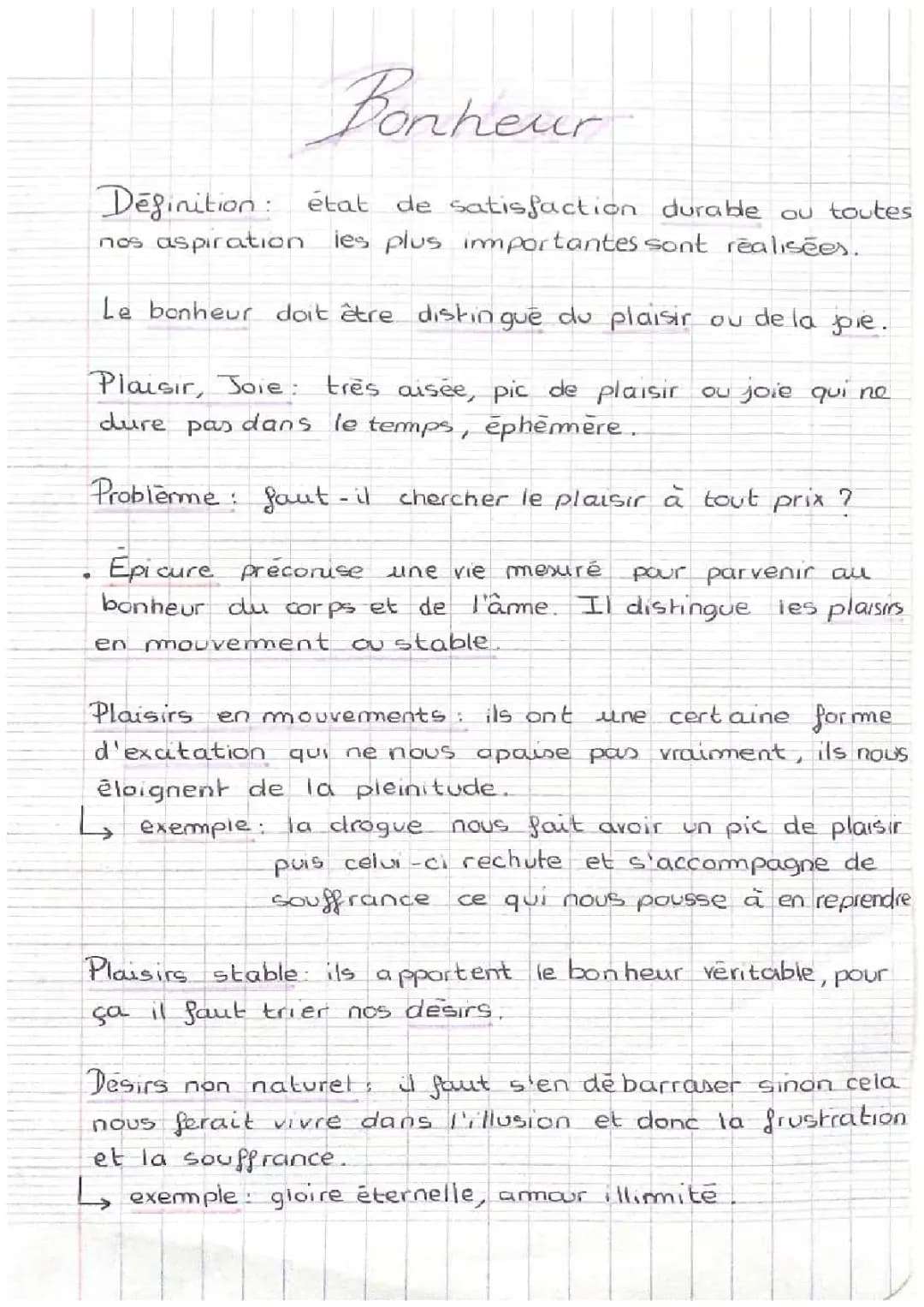 Le Bonheur et le Temps