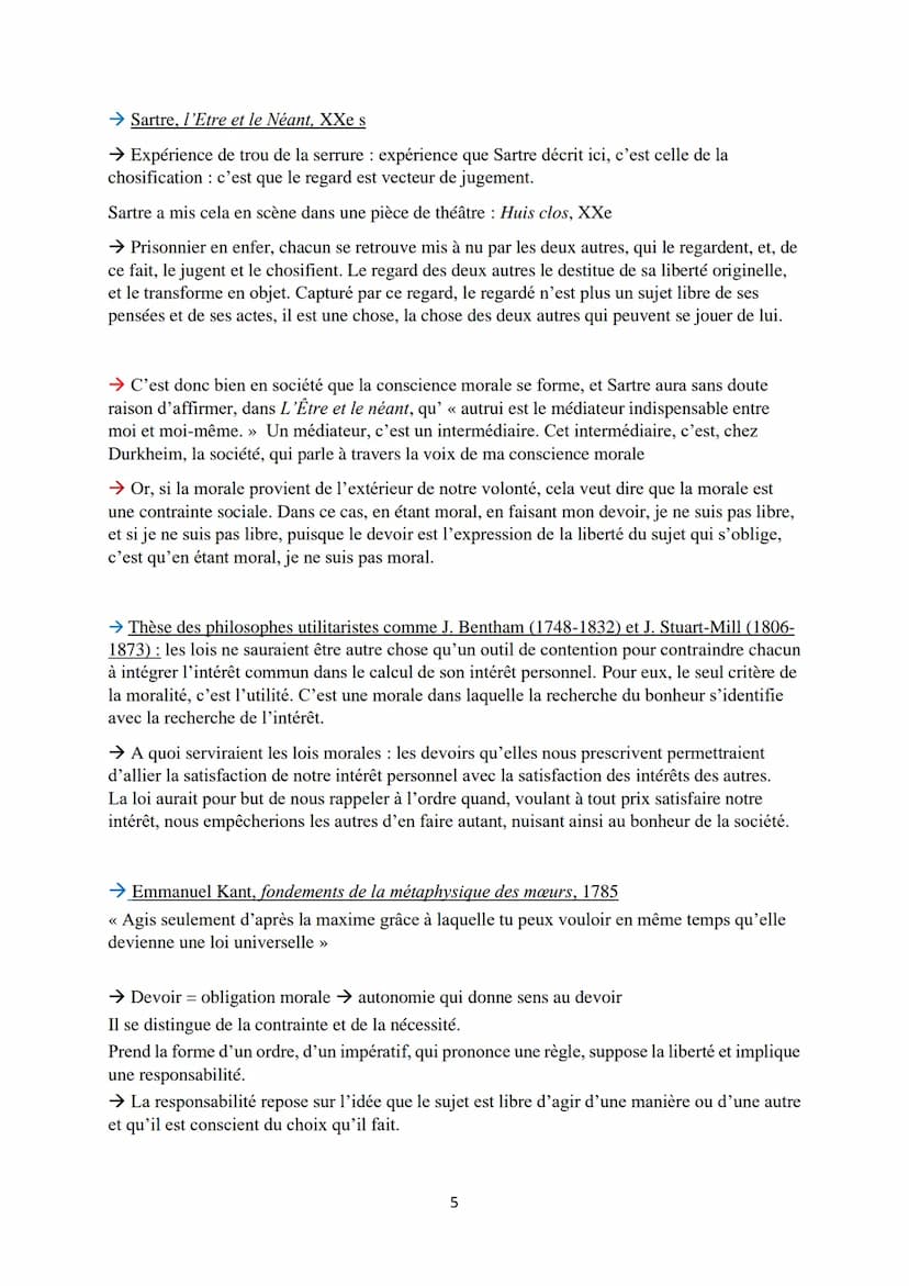 Le droit, le devoir et la justice
1) Justice et droit dans l'Etat : pourquoi préférer la justice à l'injustice?
→ Pour penseurs antiques, ju