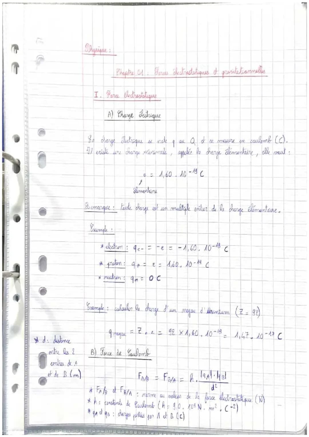 Comprendre le calcul de la force électrostatique entre deux charges