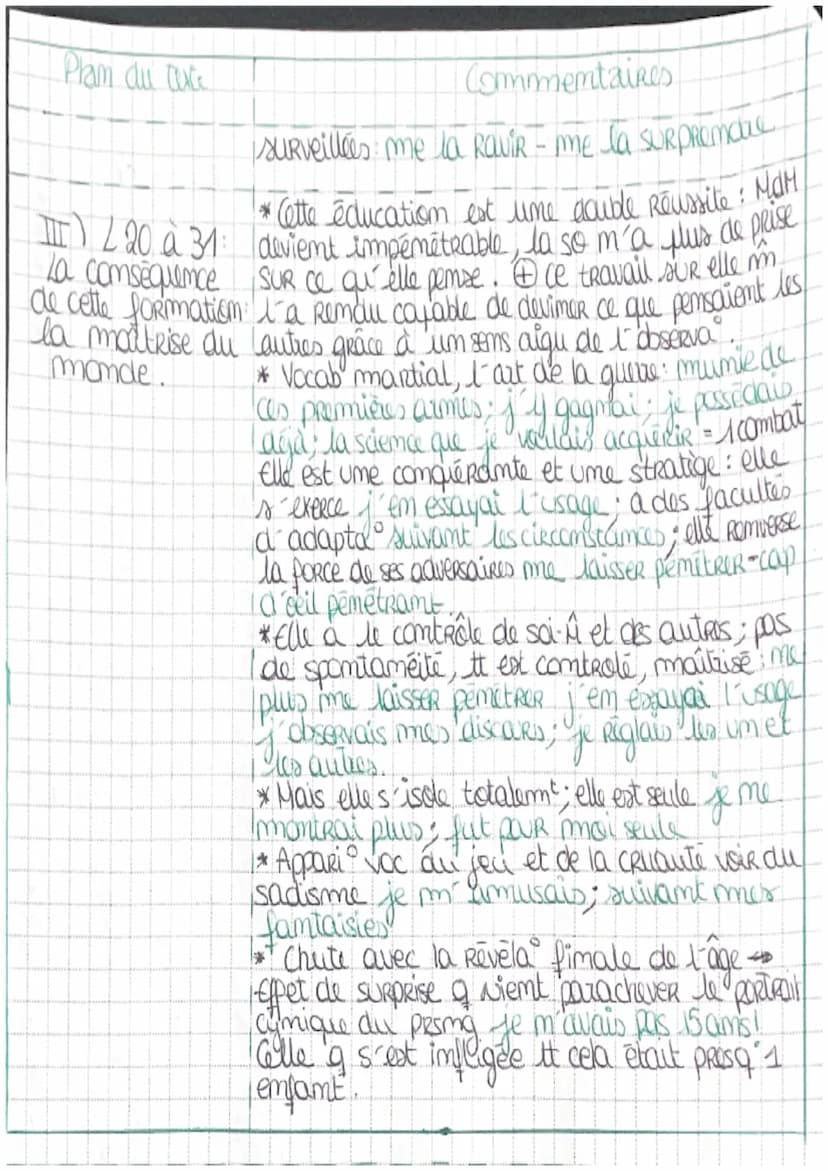 Texte B6 - Les Liaisons dangereuses - Lettre 81 - ChoRderlos de Laclos
Dams Quelle mesure l'autoportrait de la Marquise expose Itil
les trav