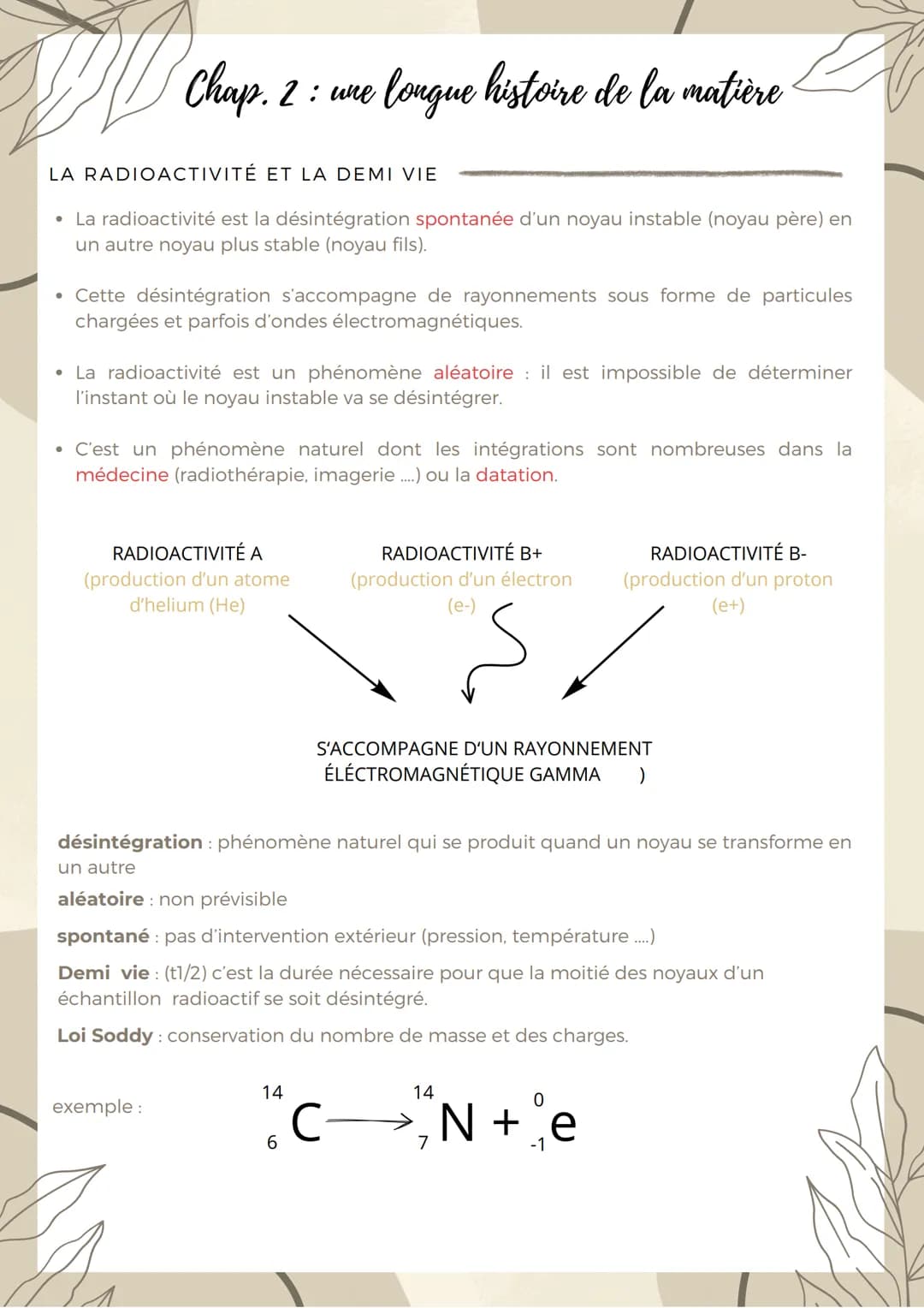 L'ATOME
PROTON
(positive)
QU'EST CE QU'UN ÉLÉMENT CHIMIQUE ?
NEUTRON
(neutre)
Chap. 2: une
ELECTRON
(négative)
· longue histoire de la matiè
