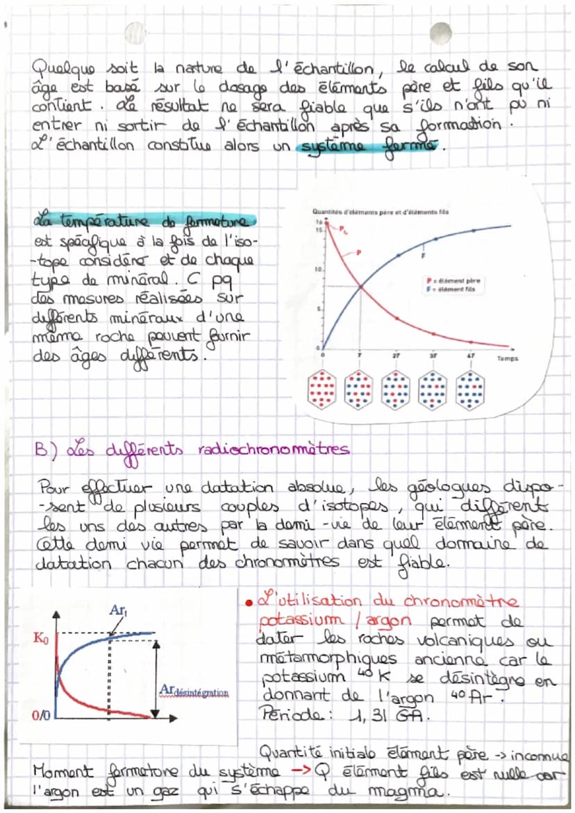 SUT
Le temps et les roches
-> Comment l'étude des roches permet - elle aux
goologues d'établir une chronologie reconstituant
la
ee
ee
La dat