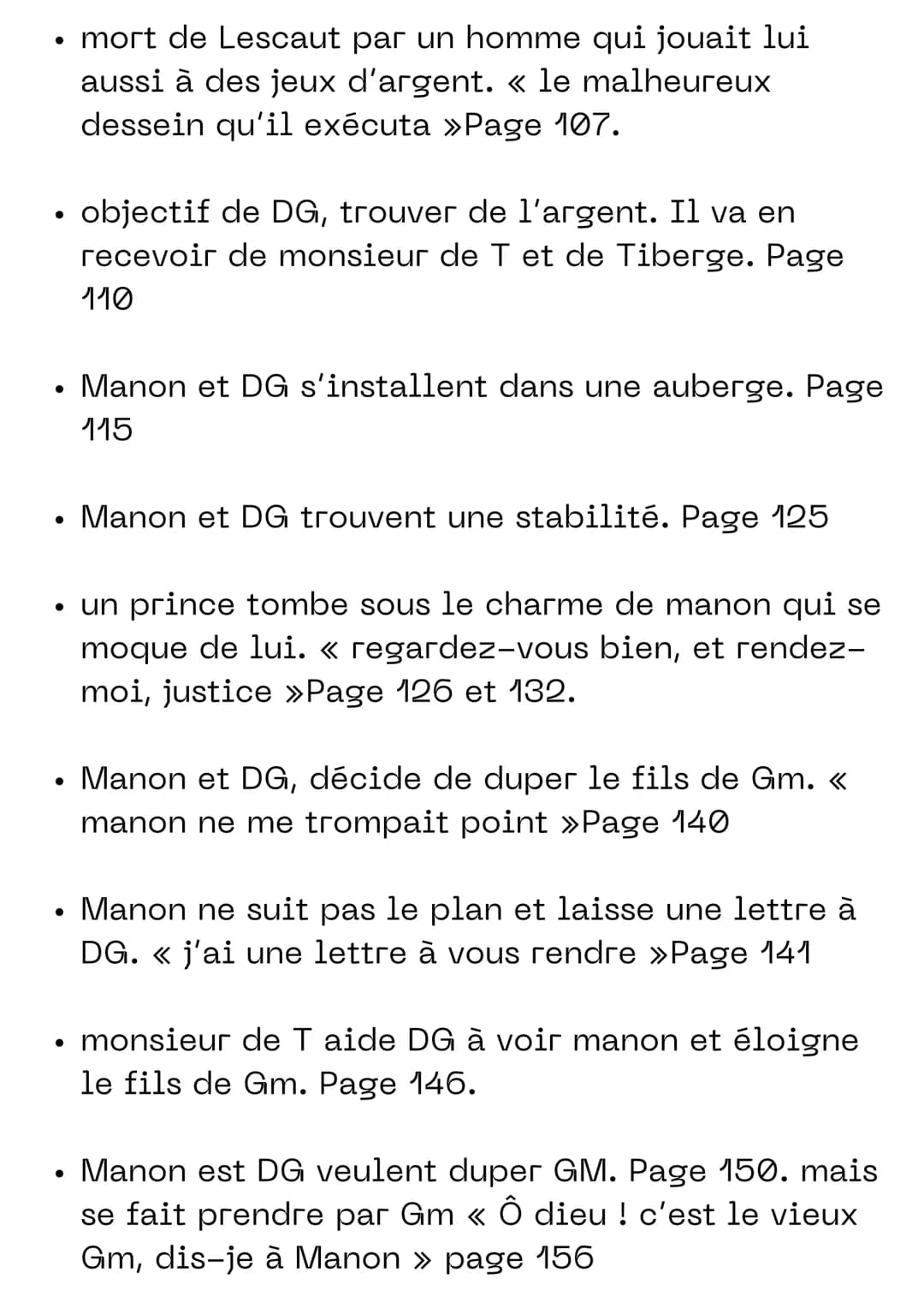 MANON LESCAUT
L'IDÉE QUE JE ME FAIS
Je ne fais pas vraiment de préavis au sujet du
roman, je fais simplement des suppositions
avec la premiè