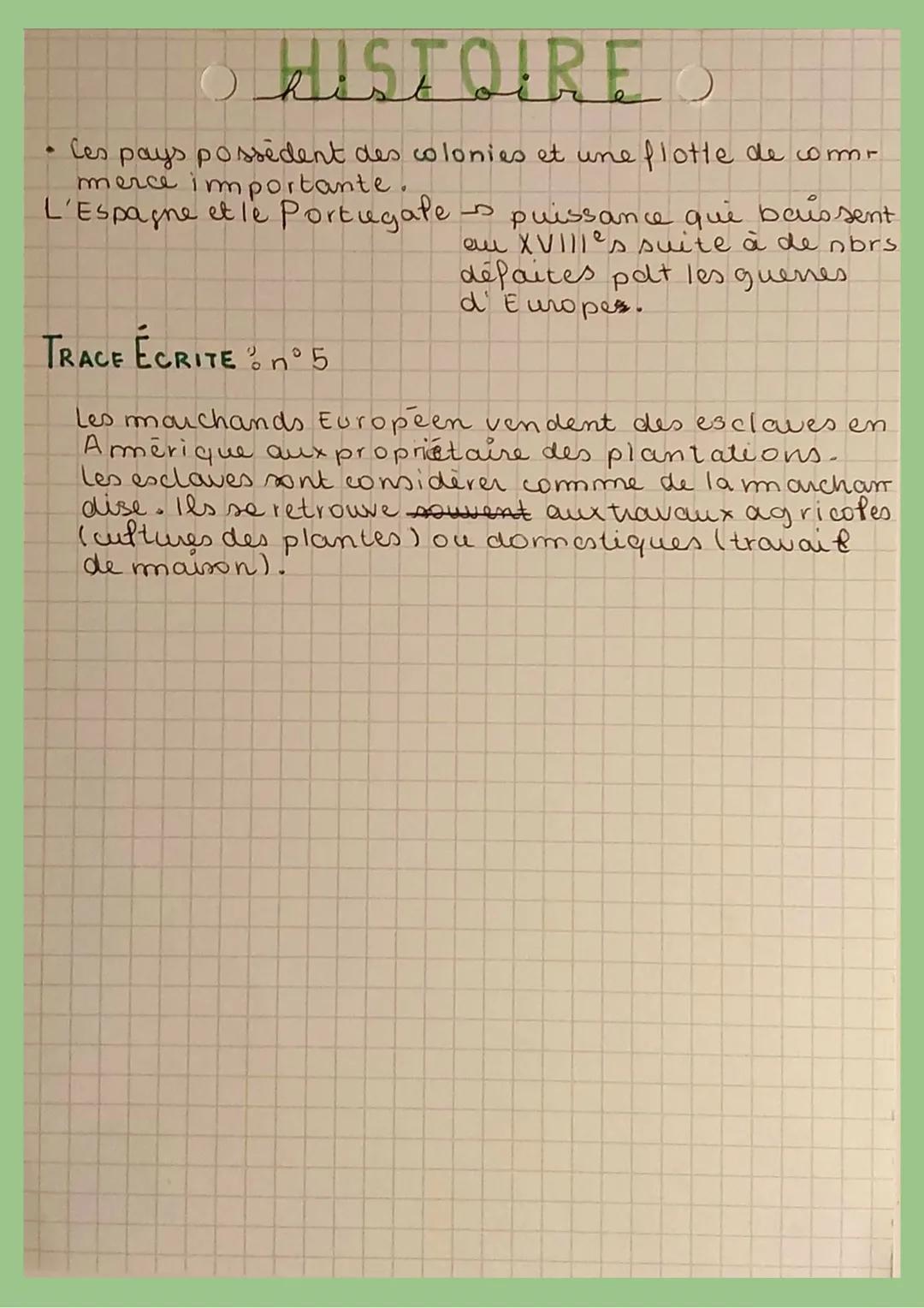 HISTOIRE
ist
O
(
THEME 1: Le VIIIX siècle EXPENSION, LUMIERE, RÉVOLUTION
CHPI:
• bourgeoisie, commerce
TRAITE, ESCLAVAGE au XVIIIes
1. Borde