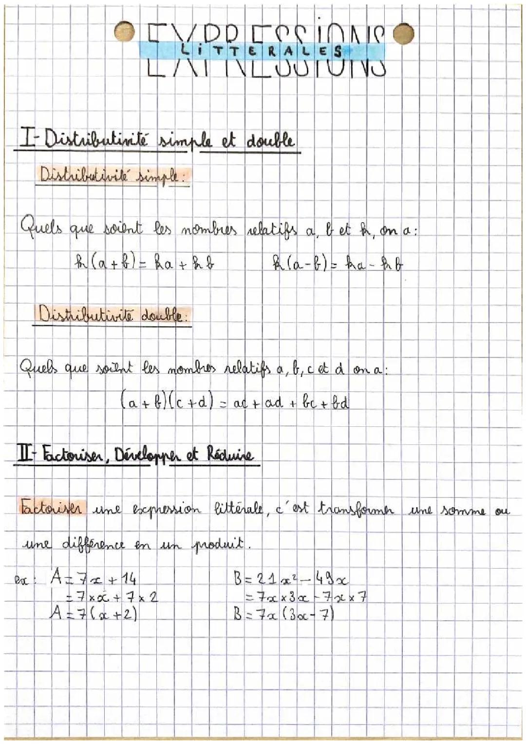 Comprendre et Maîtriser les Expressions Littérales