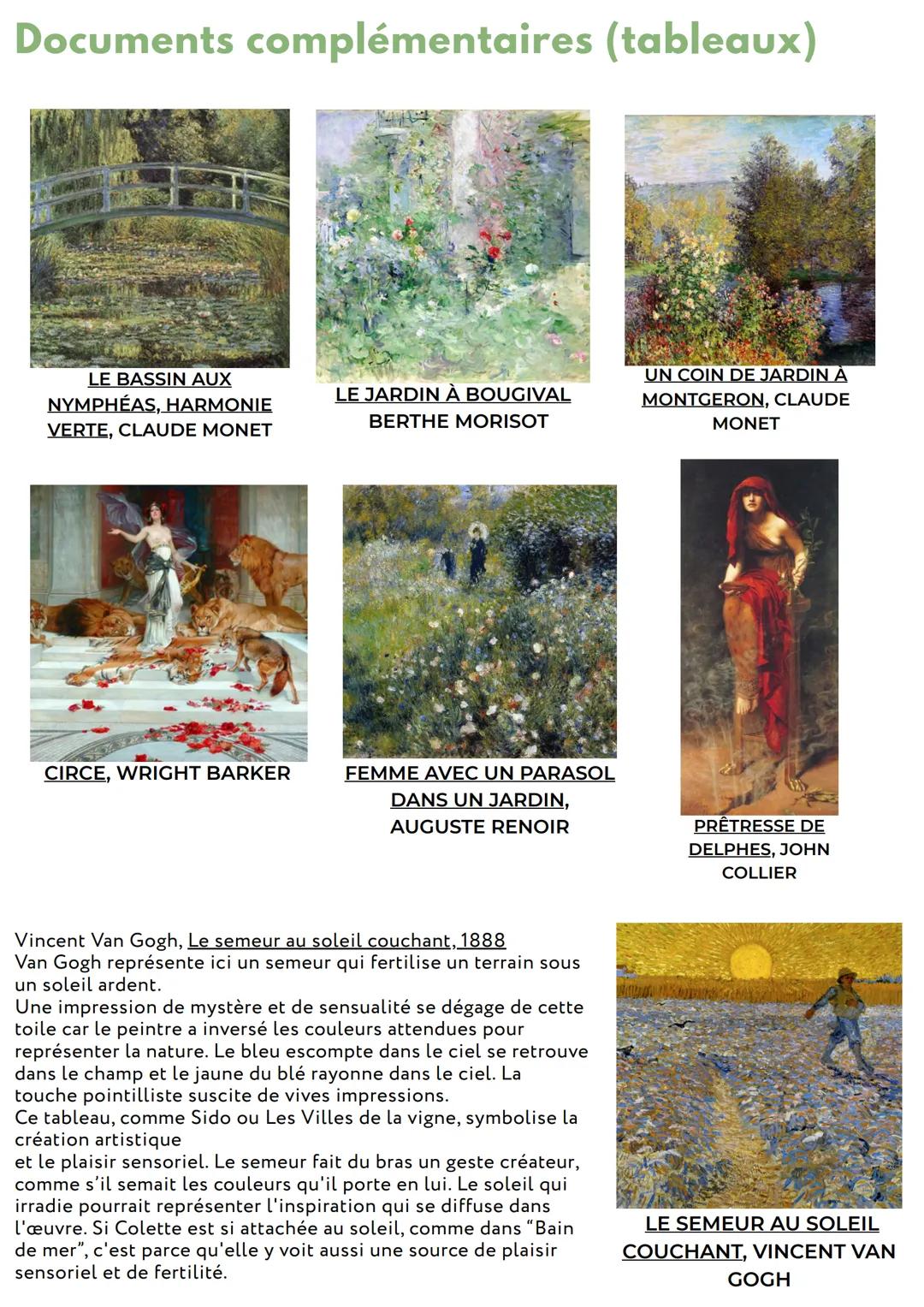 SIDO & LES VRILLES DE
LA VIGNE
COLETTE
à savoir, résumés & citations
À savoir
BIOGRAPHIE
Sidonie-Gabrielle Colette est née en 1873 en Bourgo
