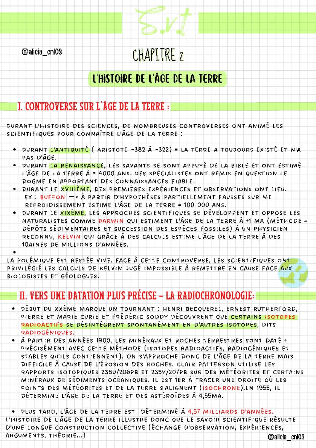 Découvre l'Histoire de la Terre : Âge de la Terre et Frise Chronologique