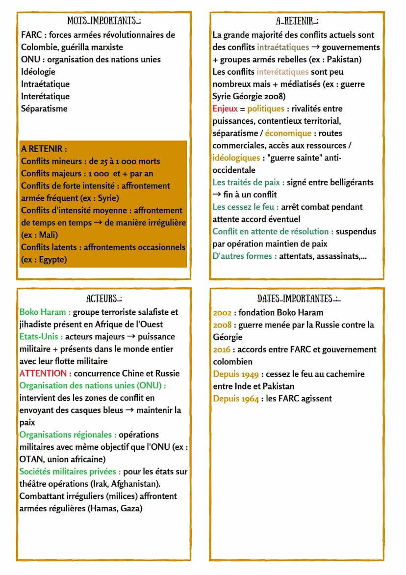 ●
MOTS IMPORTANTS_
• OTAN : organisation du traité de l'Atlantique
nord
• ONU: organisation des nations unies
HISTOIRE GÉOGRAPHIE
GEOPOLITIQ