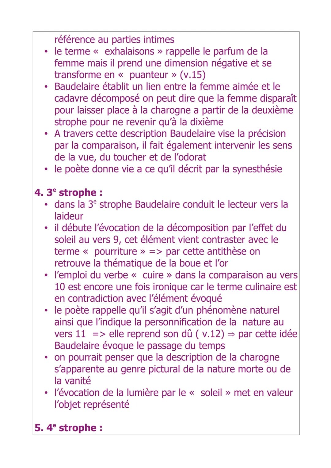 Objet d'étude : la poésie du XIXe au XXIe siècle
Titre de la séquence : La poésie
Auteur : Charles Baudelaire
Dates / siècle de l'auteur : X
