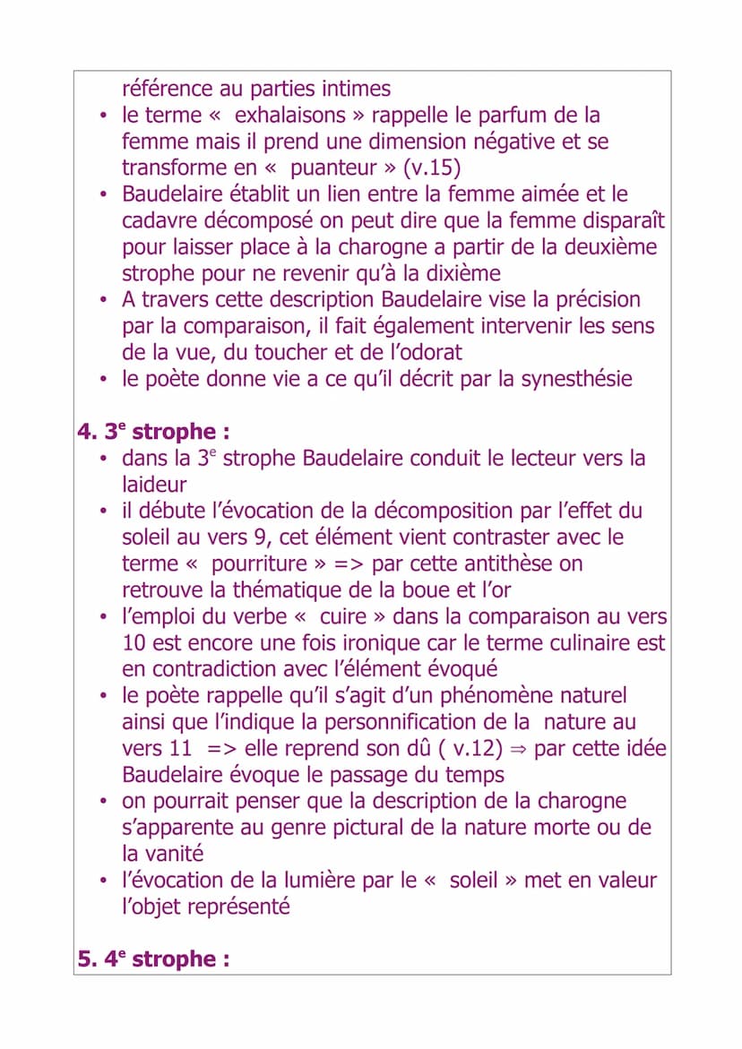 Objet d'étude : la poésie du XIXe au XXIe siècle
Titre de la séquence : La poésie
Auteur : Charles Baudelaire
Dates / siècle de l'auteur : X
