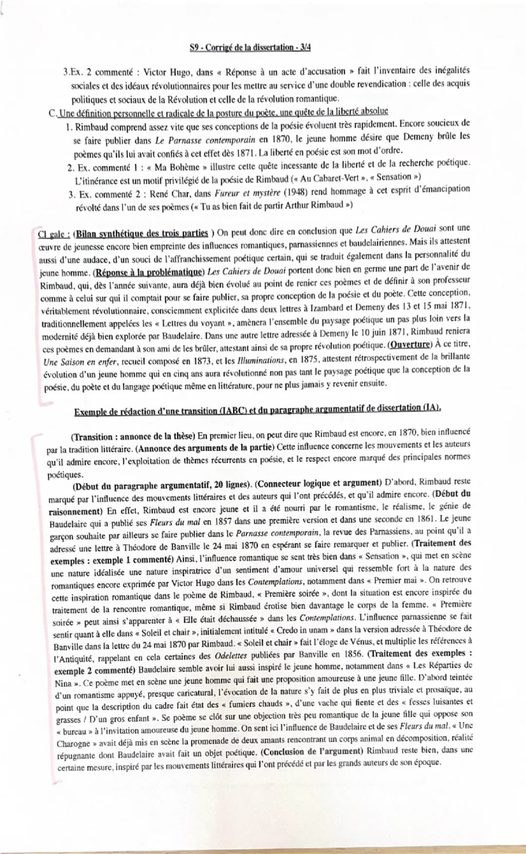 le 06/11/23
pour
Casella
Français dissertation
Eva 194
Note:
hon
étoit
Observations
161
16
bien. Attention à stupefu
it à down as exemples f