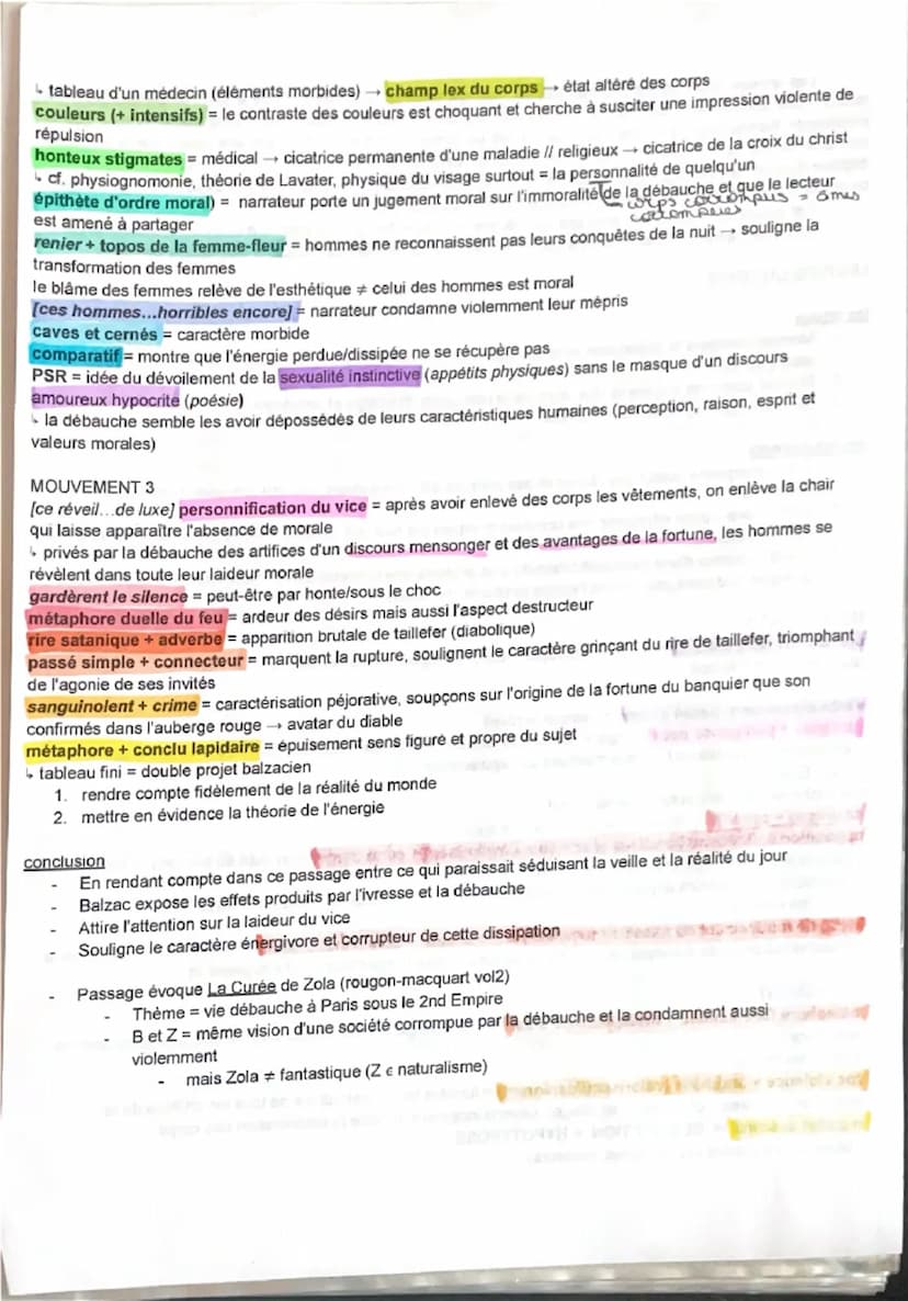 Honoré de Balzac, La Peau de chagrin, 1831
1
5
10
Le lendemain, vers midi, la belle Aquilina se leva, baillant, fatiguée, et les joues
marbr