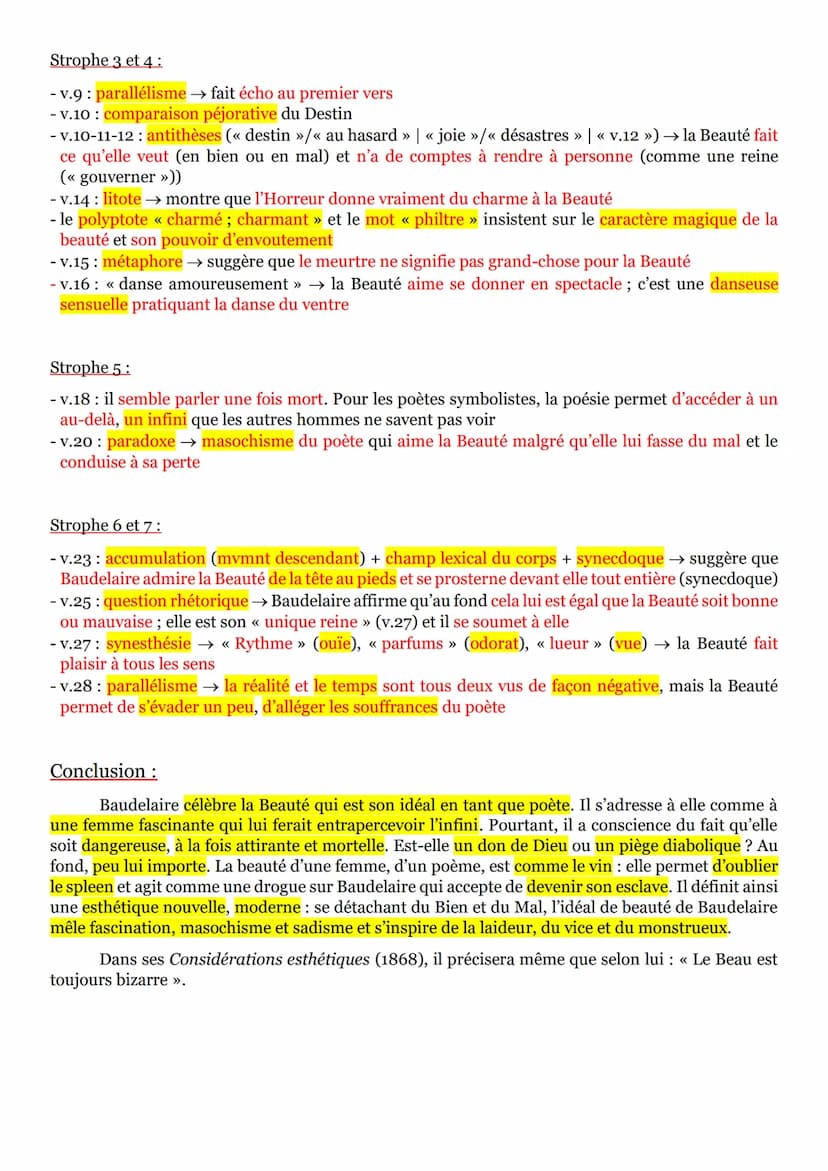 LL2
«Hymne à la Beauté » :
Introduction :
La démarche de Baudelaire est singulière et souvent étonne, voire scandalise puisque la
première é