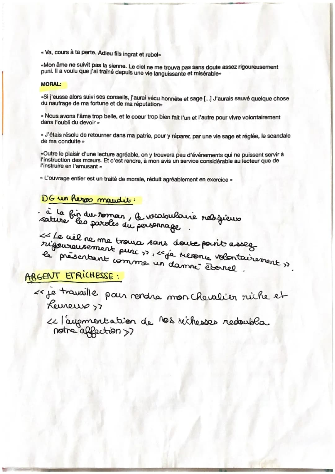 Citations Manon Lescaut
DESCRIPTION DE MANON:
« Elle me parut si charmante, que moi, qui n'avait jamais pensé à la différence des sexes, ni
