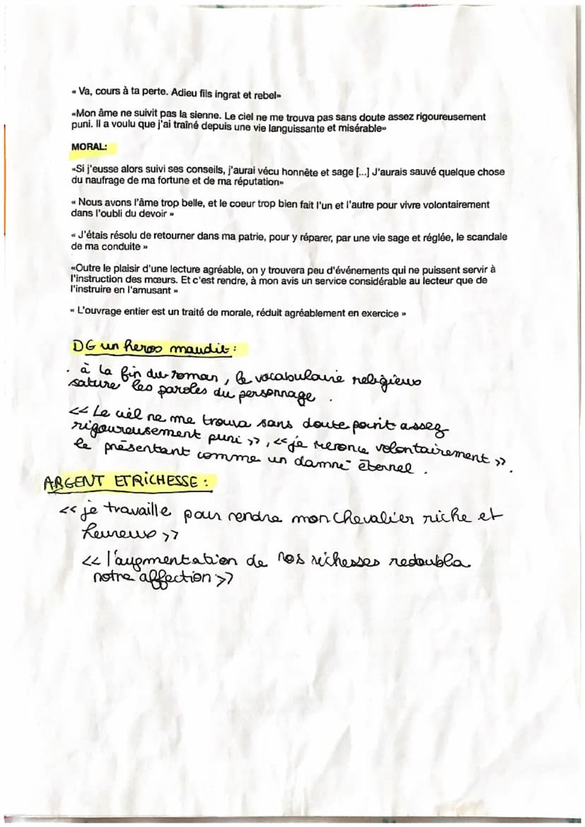 Citations Manon Lescaut
DESCRIPTION DE MANON:
« Elle me parut si charmante, que moi, qui n'avait jamais pensé à la différence des sexes, ni
