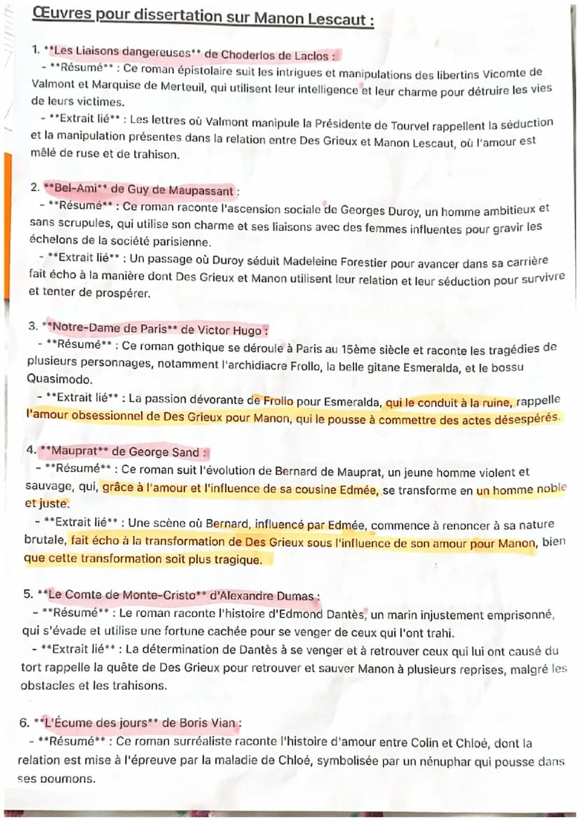 Citations Manon Lescaut
DESCRIPTION DE MANON:
« Elle me parut si charmante, que moi, qui n'avait jamais pensé à la différence des sexes, ni
