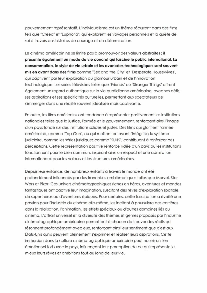 Grand oral amc
Comment l'industrie cinématographique américaine participe -t 'elle à la
diffusion du soft power américain ?
Introduction
1. 