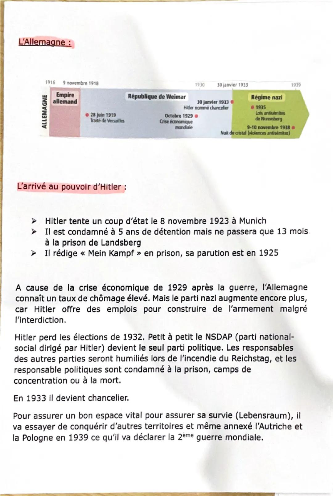 # Histoire
L'entre-deux guerres

URSS:
Une dictature: régime politique dans lequel un homme et un parti exerce
un pouvoir sans contrôle.
Un 