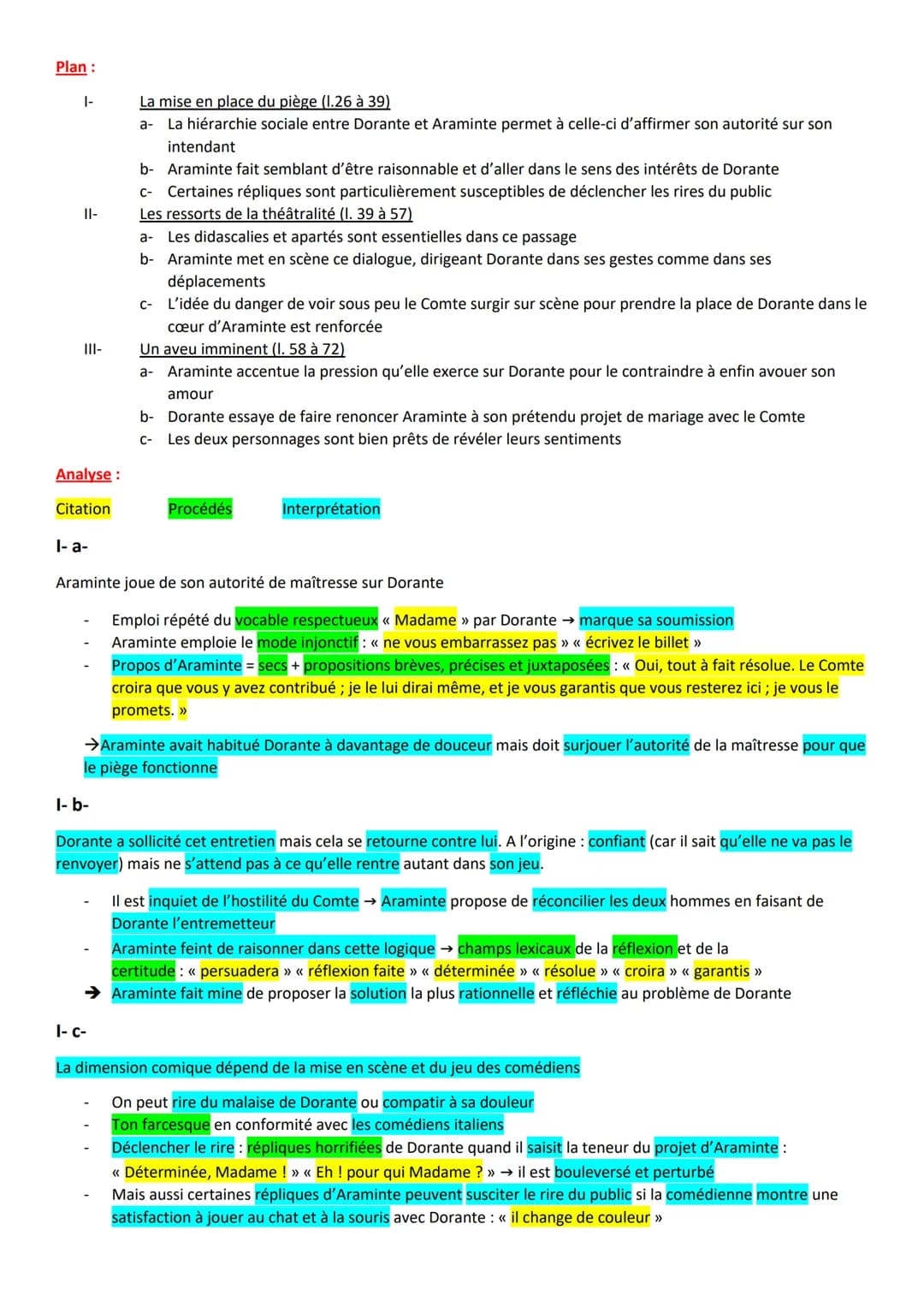 Oral de Français 2020/2021: TEXTE n°2 : Analyse linéaire
Objet d'Etude: Le Théâtre du XVIIème siècle au XXIème siècle / Parcours : Théâtre e