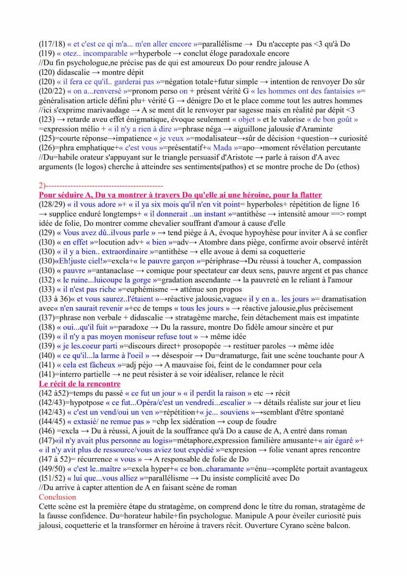 OEUVRE INTEGRALE: Marivaux, Les fausses confidences
OBJET D'ETUDE : Les fausses confidence, Actel s.14
INTITULE DU PARCOURS: Théâtre et stra