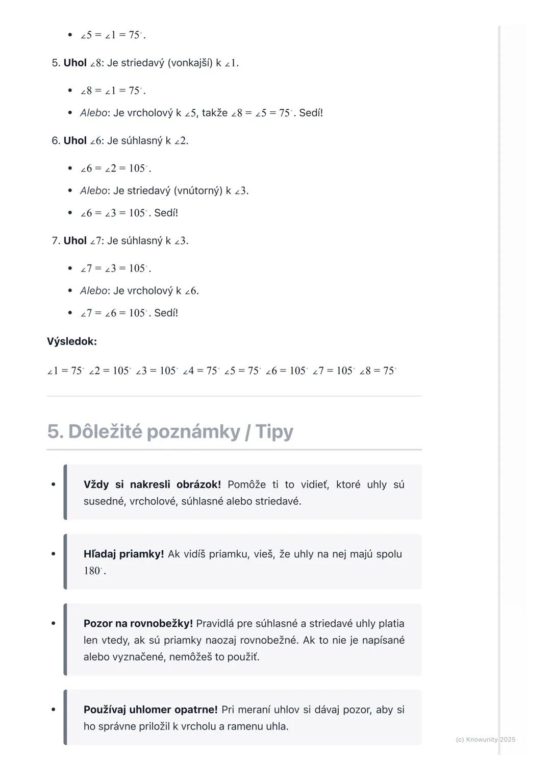 # Uhly

1. Prehľad uhlov

Ahojte! Dnes si zopakujeme uhly, ktoré sú super dôležité v geometrii.
Stretávame sa s nimi všade - keď staviame do