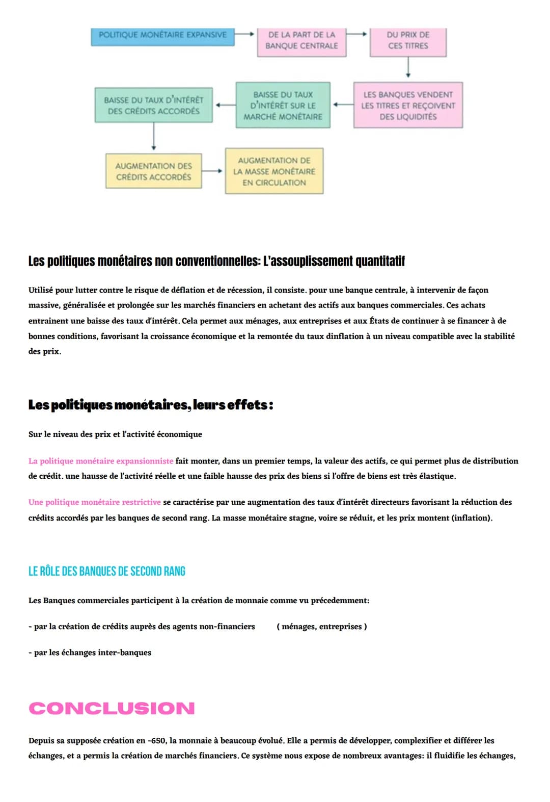 SES: la monnaie
A SAVOIR:
Échanges non monétisé : troc, échange de produits de gré à gré.
Échanges monétaire : caractéristique de la société