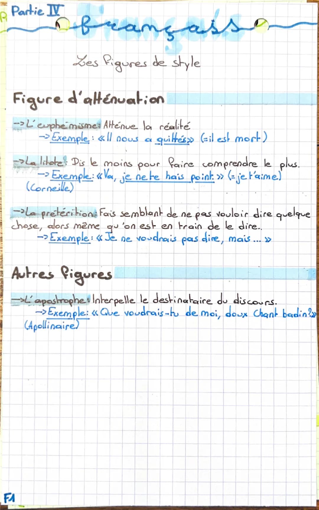Partic brançais.
Les figures de style
Figures d'Analogie.
La comparaison: Etablit une relation entre un élement (le
comparé) et un autre (le
