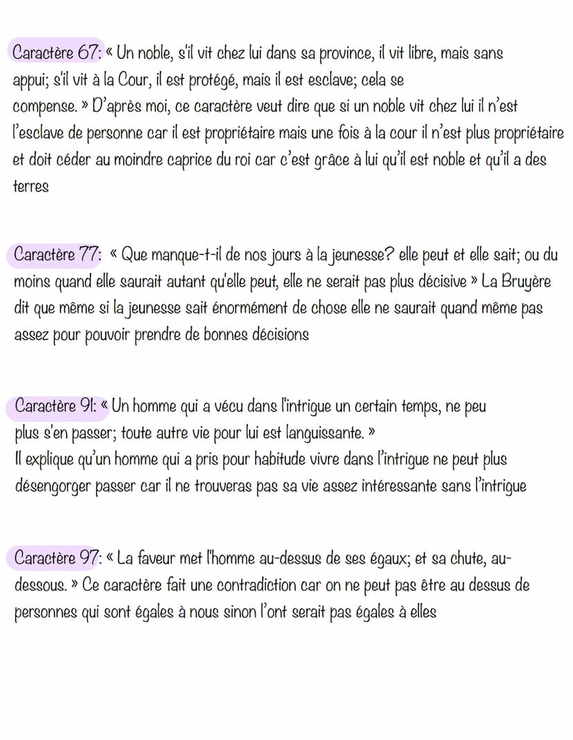 Qui est Jean de la Bruyère ?
La bruyère est un écrivain et moraliste français
du XVII e siècle faisant partie du classicisme.
Il est né à pa