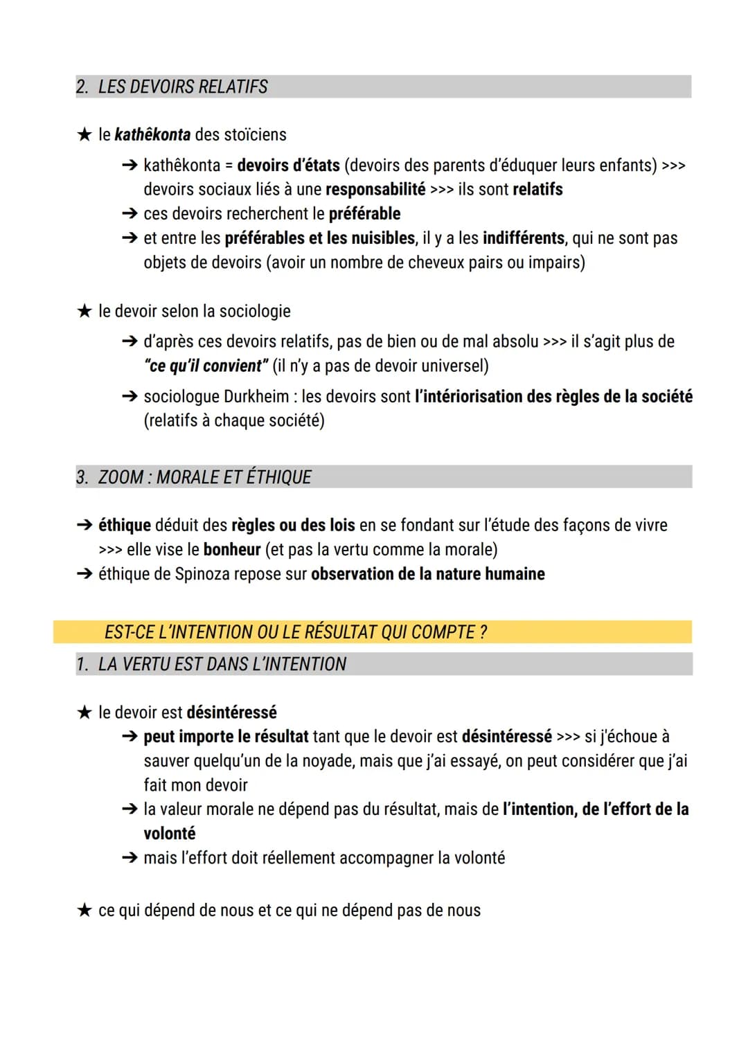 Le devoir
définition devoir :
1. au sens courant, action à venir et qui obéit à une obligation ou à une règle ("ce que
l'on doit faire")
2. 