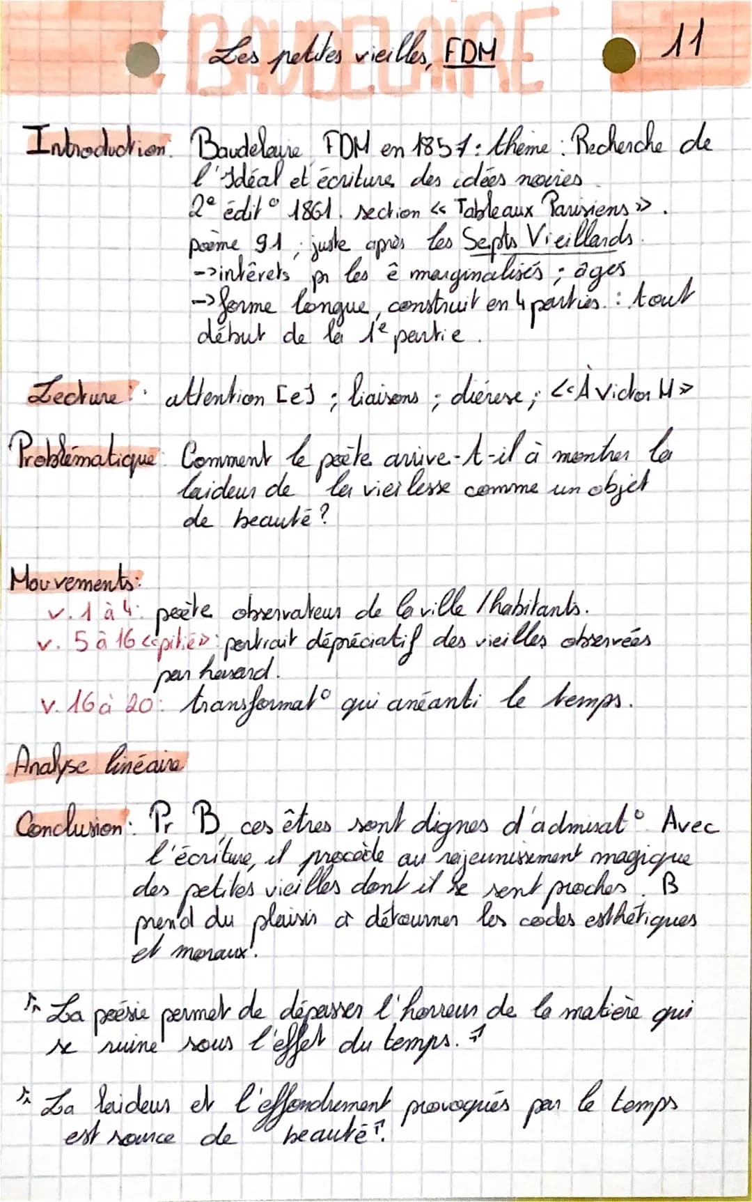 Les petites vieilles, FDM
E
Introduction. Baudelaire FDM en 1857: theme : Recherche de
l'idéal et écriture des idées noves.
11
C
2° édit 186