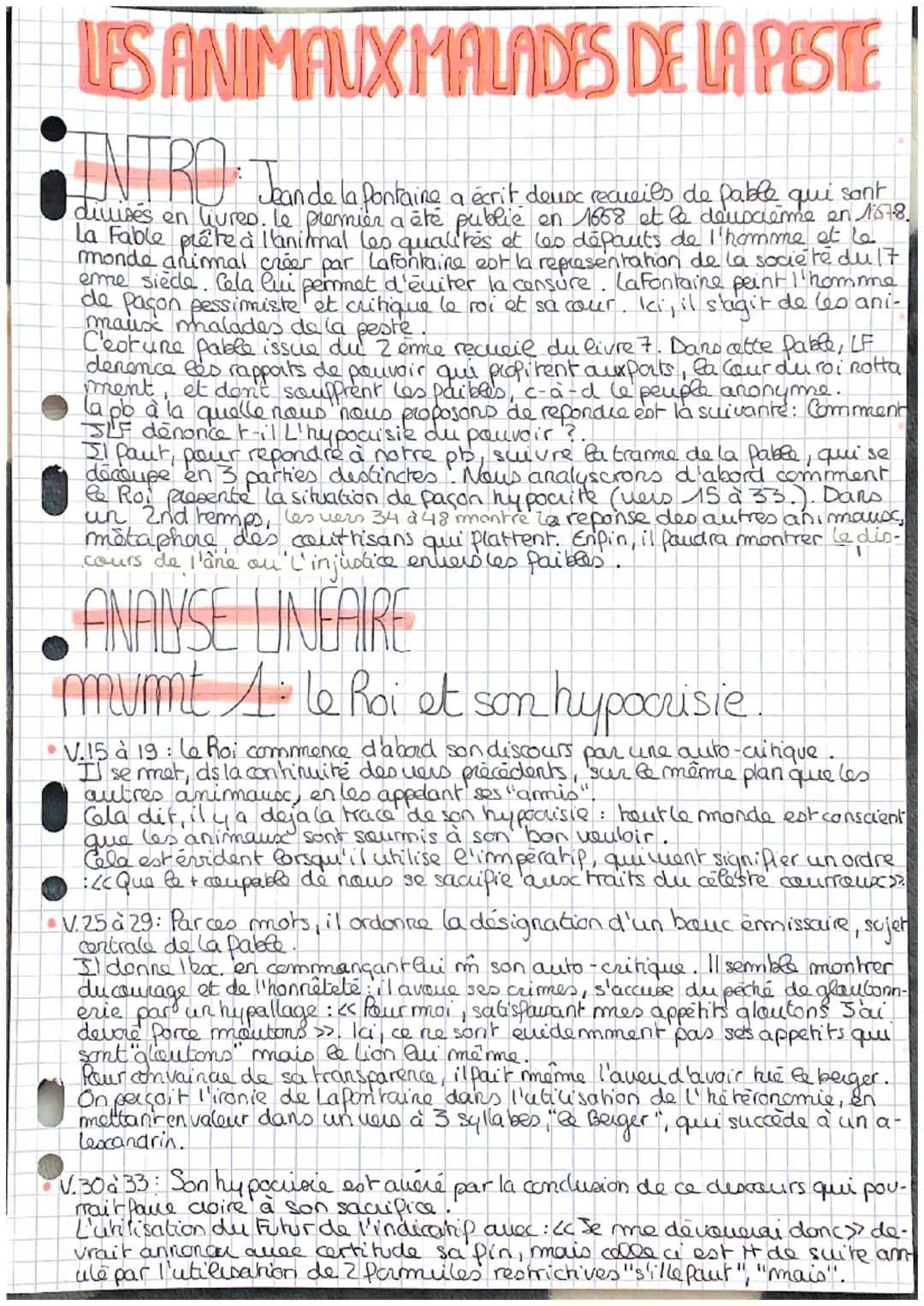 LES ANIMAUX MALADES DE LA PESTE
INTRO Jean de la fontaine a écrit deux recueils de pable
divides en livres. Le premier a ête public en 1668 