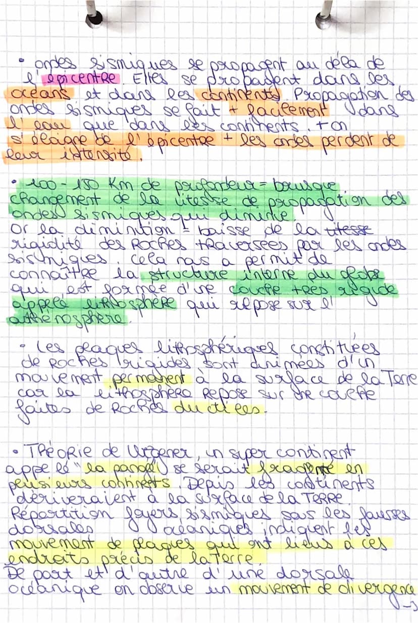 @
DEFINITIONS:
lithosphèRe: couche rigide situe entre la croute
terrestre et l'asthe mosphère. La litesse des onde
sismiques est +
forte
P
a